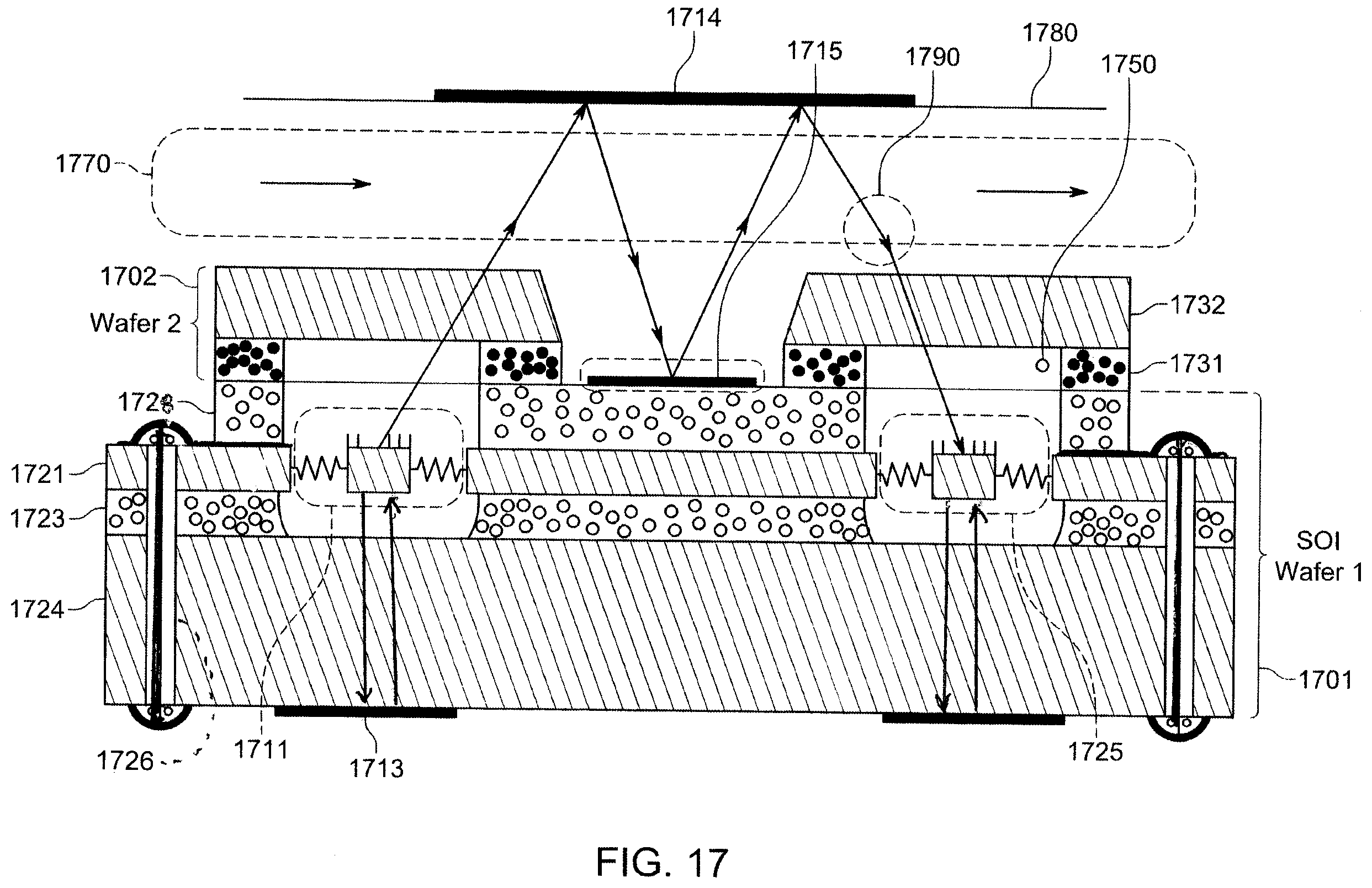 Patent US12455190 Figure 17 – Spectrophotometer comprising phononic MEMS structure for sensing absorptive fluid