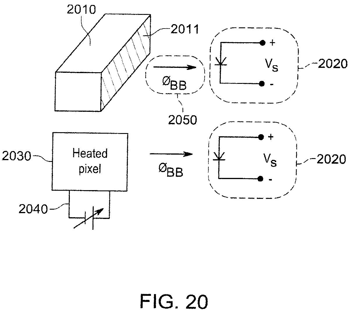 Patent US12455190 Figure 20 – Spectrophotometer comprising phononic MEMS structure for sensing absorptive fluid