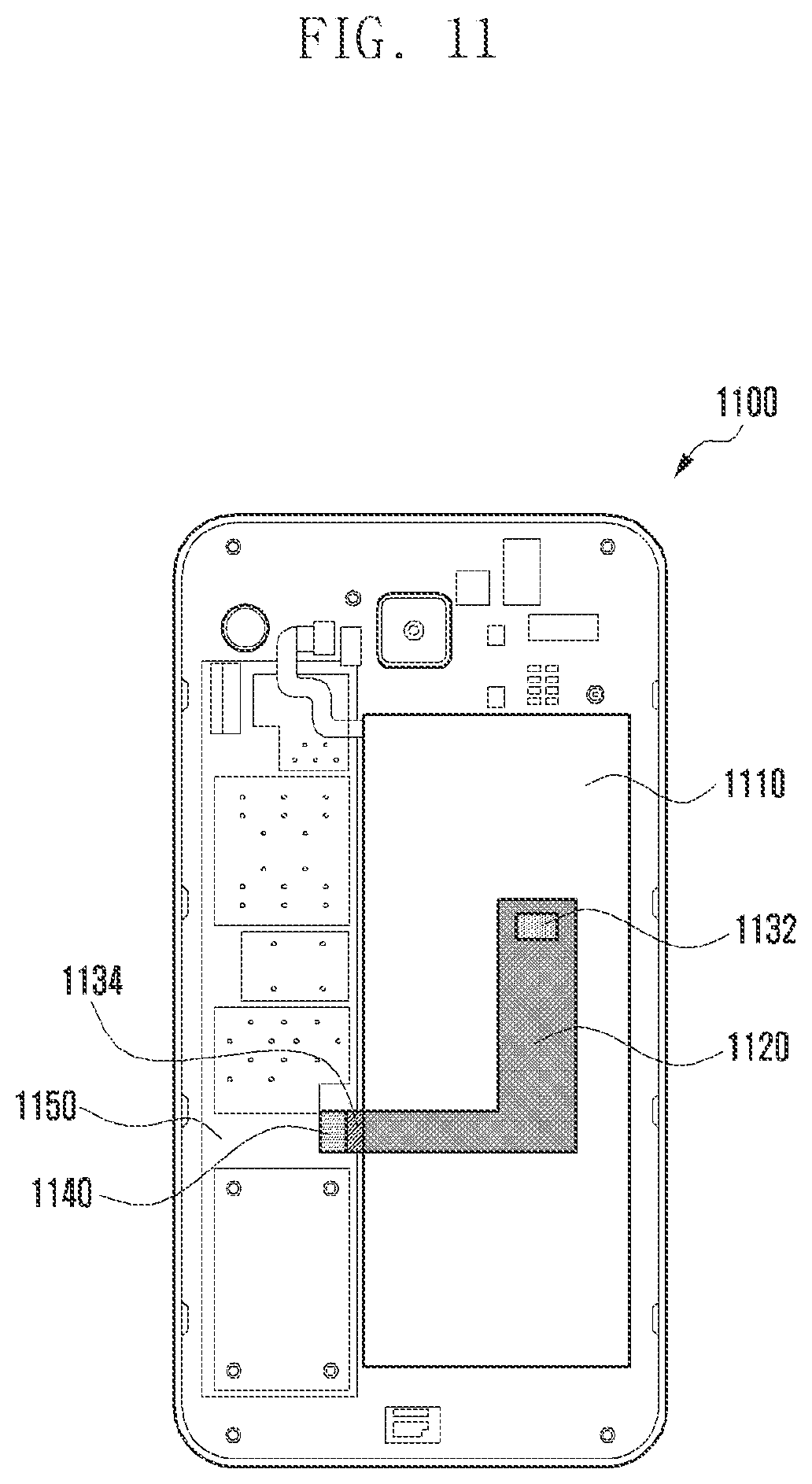 Patent US12455197 Figure 12 – Structure for detecting temperature of electronic device