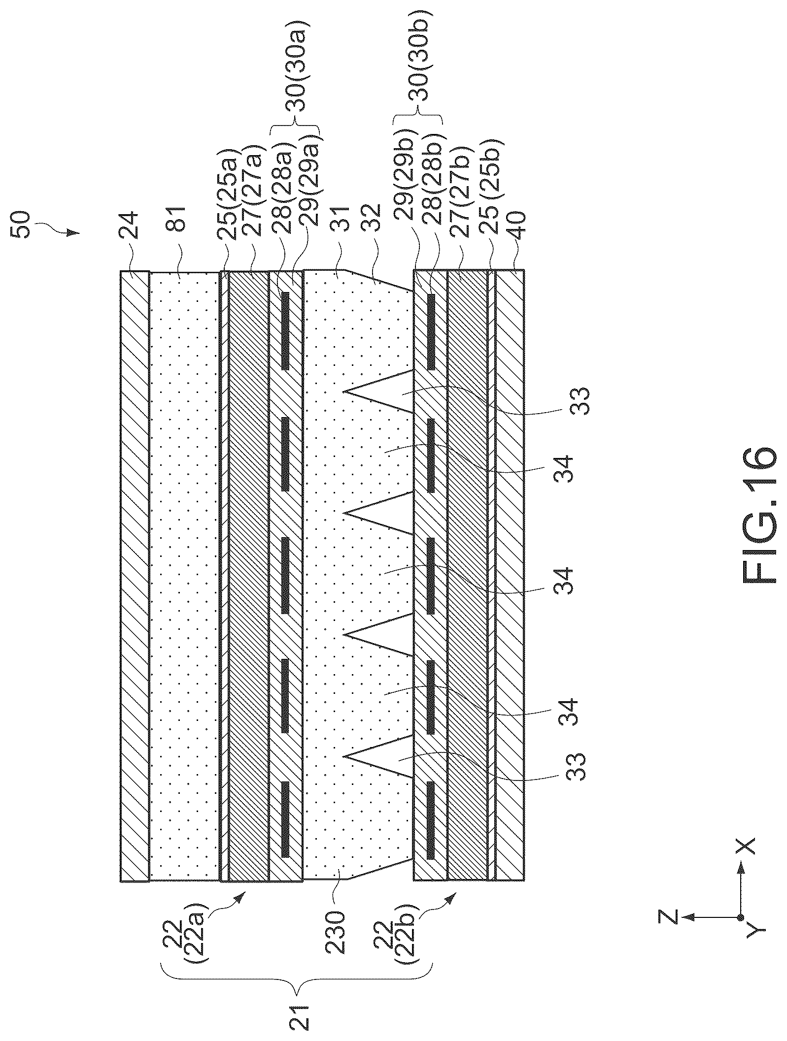 Patent US12455203 Figure 10 – Pressure sensor apparatus having a viscoelastic separation layer between a first pressure sensor and a second pressure sensor