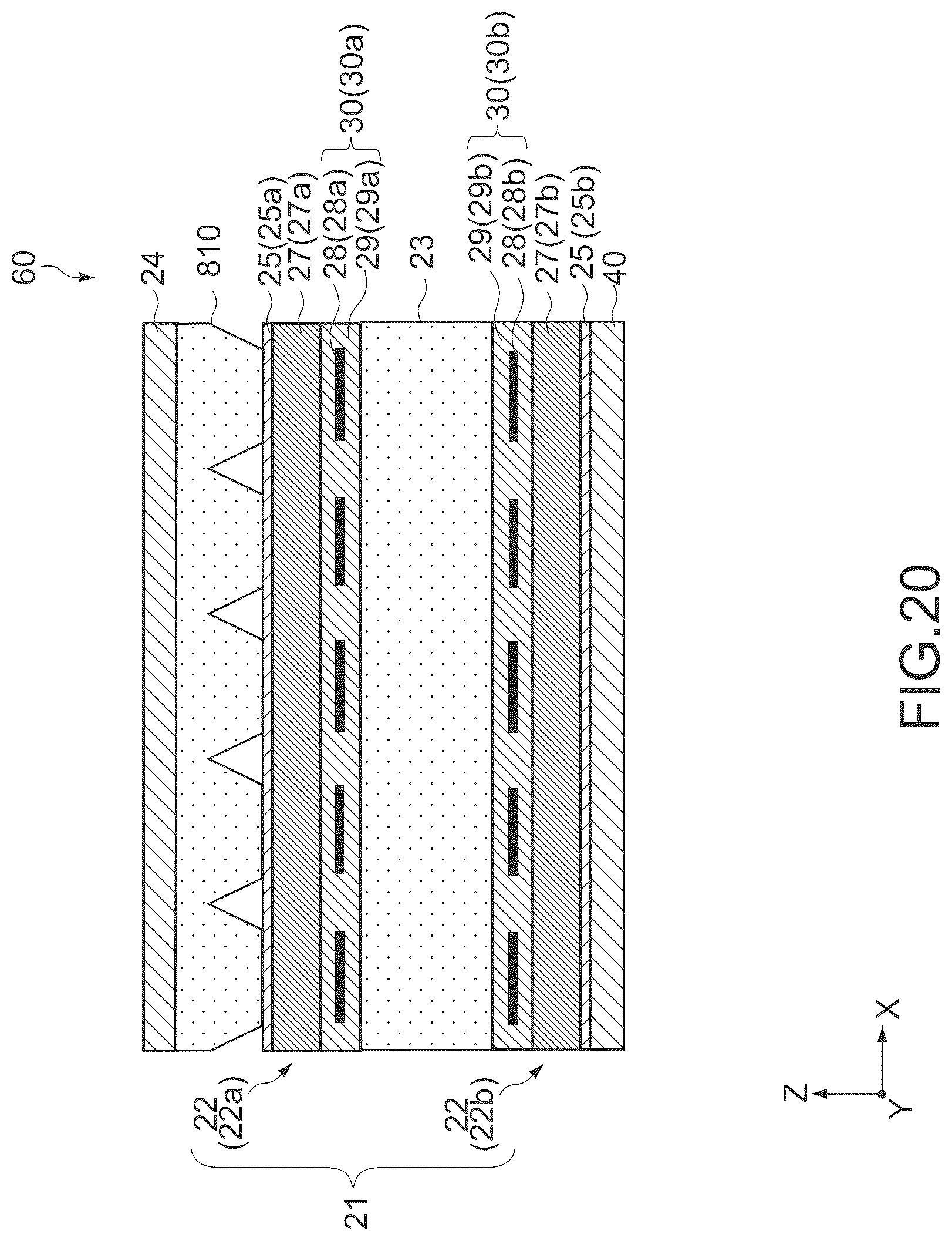 Patent US12455203 Figure 14 – Pressure sensor apparatus having a viscoelastic separation layer between a first pressure sensor and a second pressure sensor