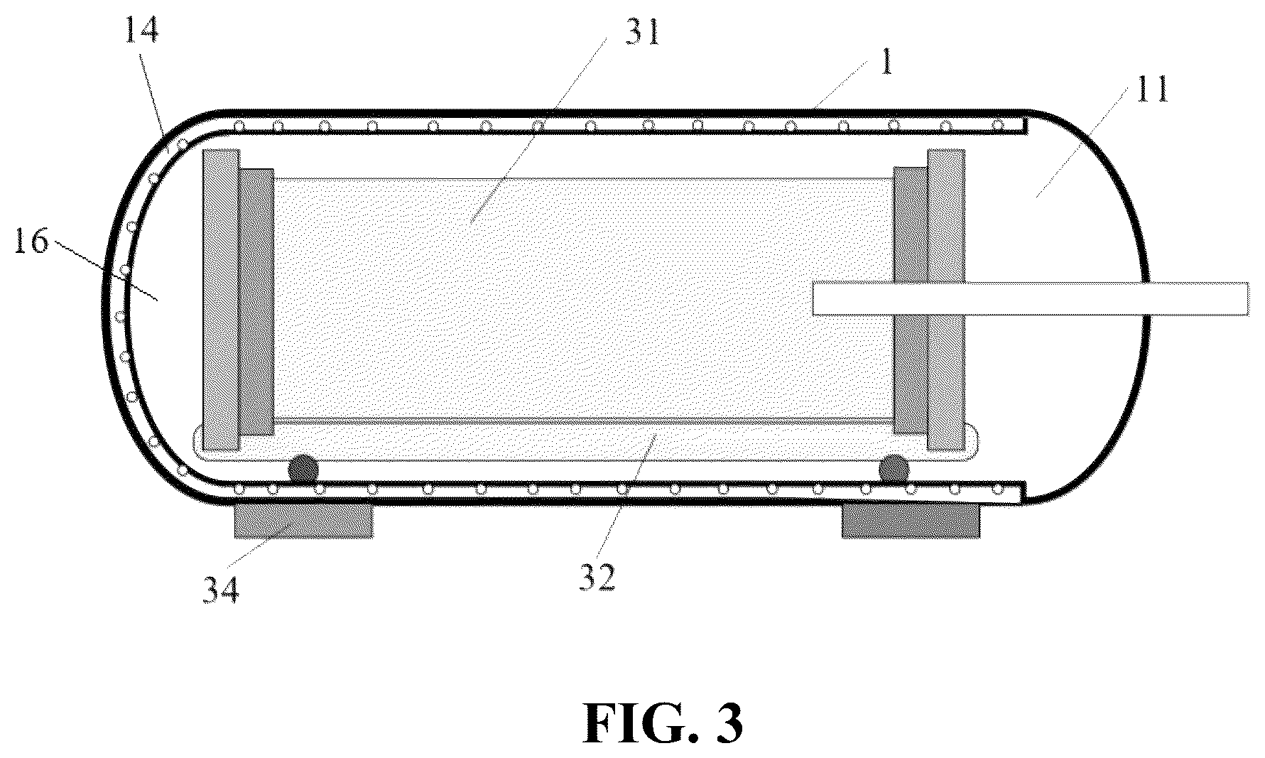 Patent US12455209 Figure 2 – Gas permeation and leakage rate testing device and method for non-metallic hydrogen transmission pipe