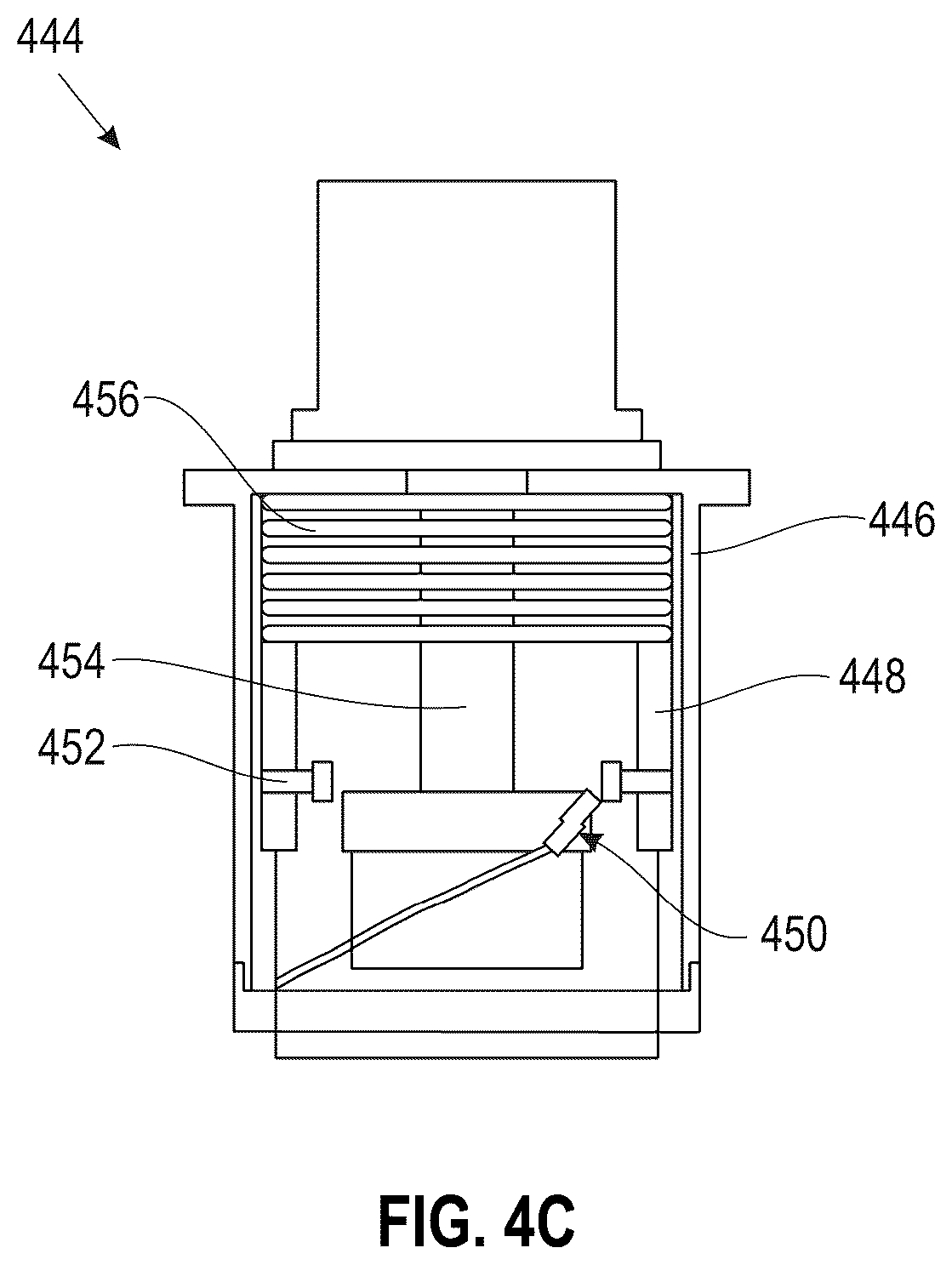 Patent US12455227 Figure 5 – Enclosed, multi-chamber metering and mixing system used for urinalysis
