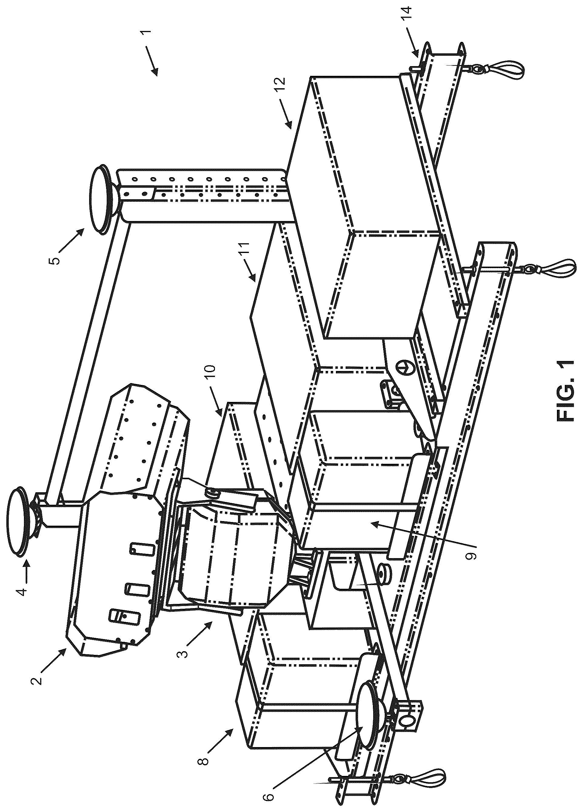 Patent US12455234 Figure 1 – Real time mine monitoring system and method
