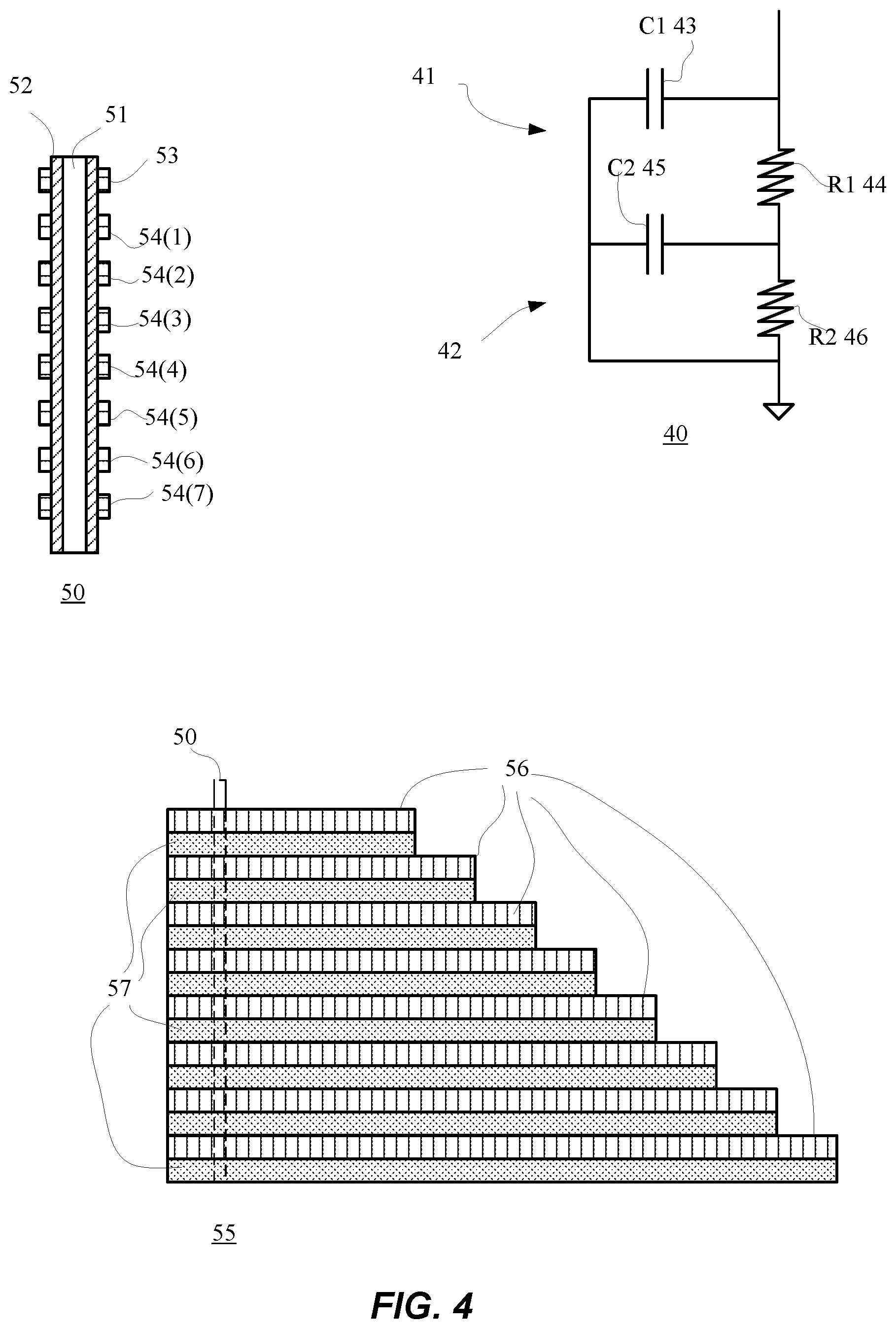 Patent US12455254 Figure 4 – Electrical impedance measurement using an electron beam