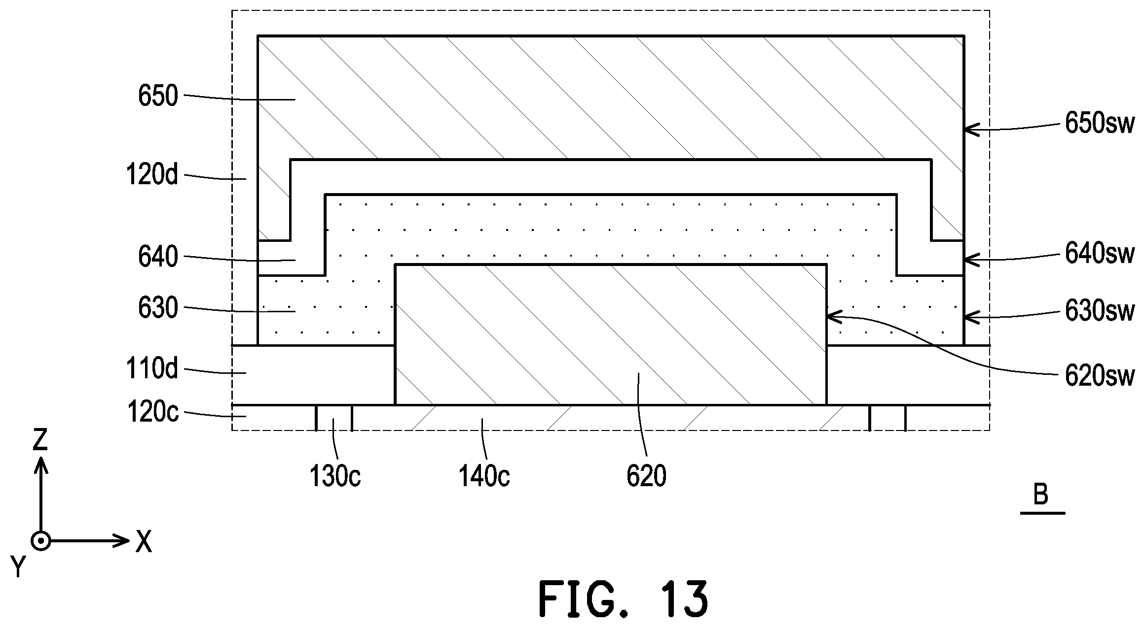 Patent US12455259 Figure 13 – Semiconductor device and manufacturing method thereof