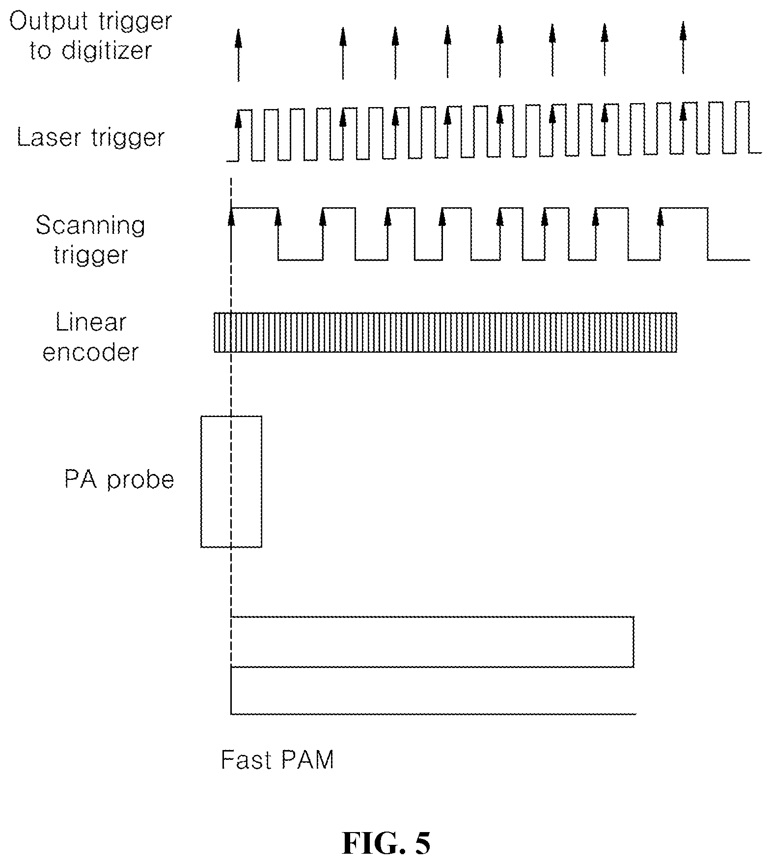 Patent US12455265 Figure 5 – High-speed scanning photo-acoustic image input apparatus and control method therefor