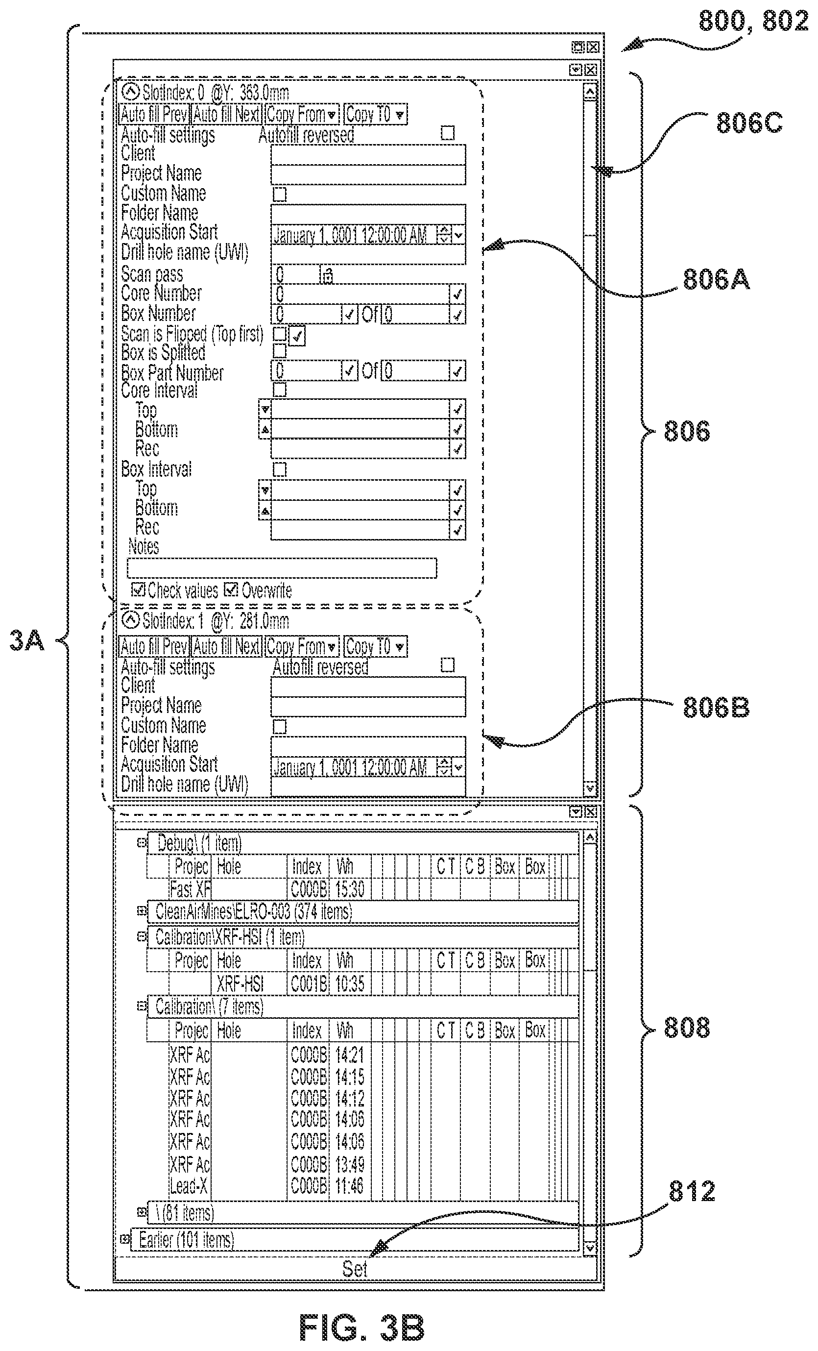 Patent US12455273 Figure 4 – Multiple-sensor analysis of geological samples