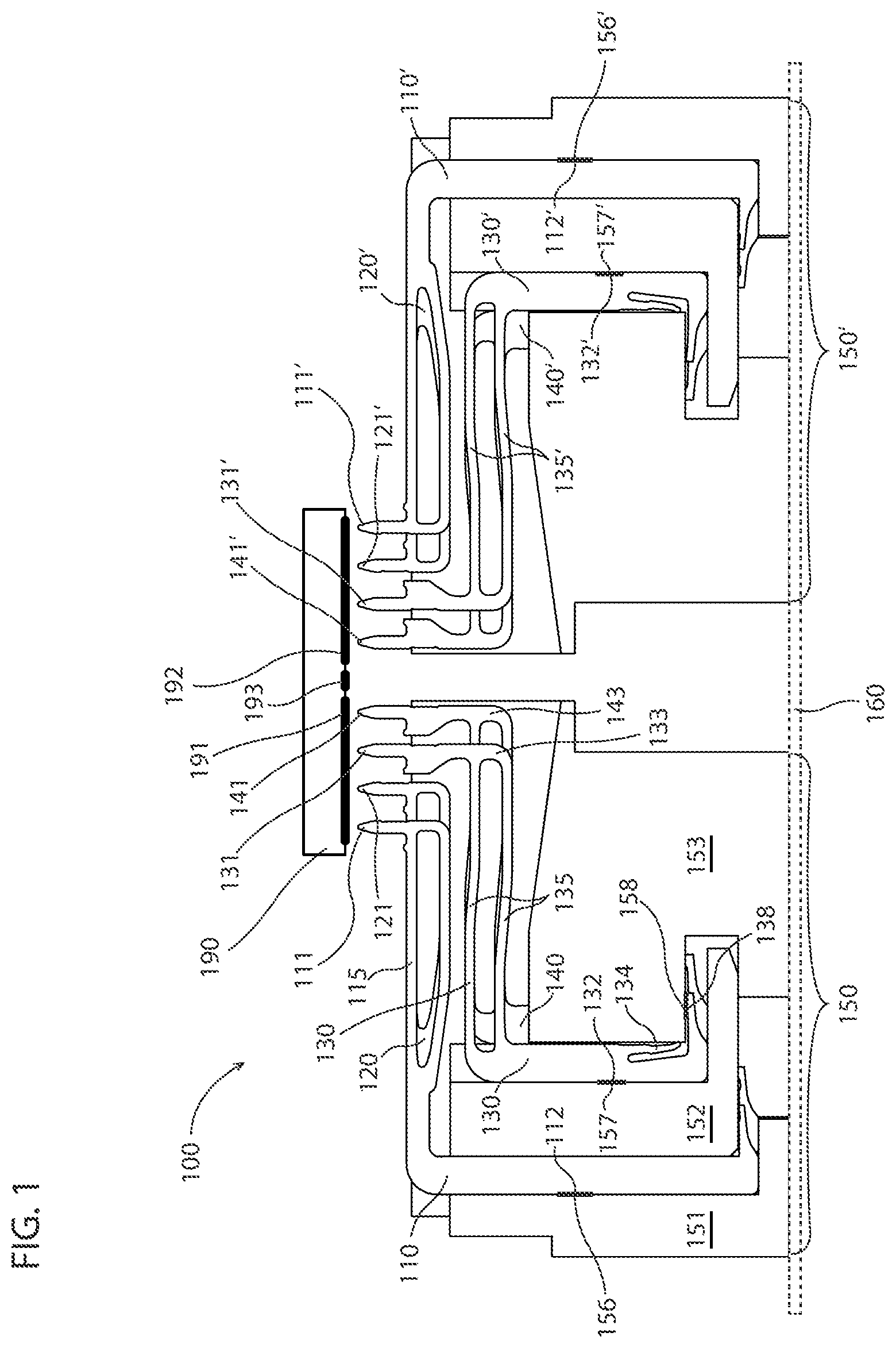 Patent US12455297 Figure 1 – Test socket for and a method of testing electronic components, in particular high-power semiconductor components