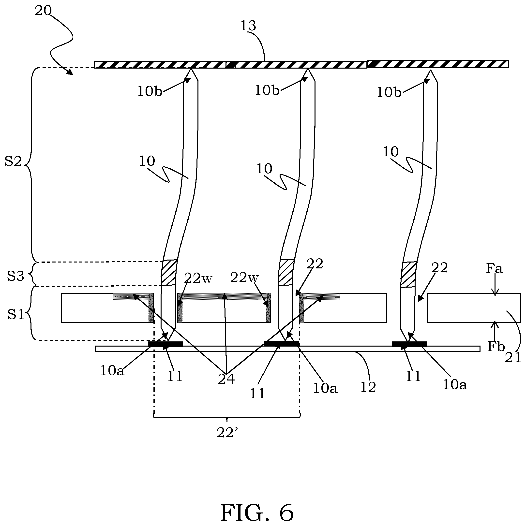 Patent US12455299 Figure 6 – Contact element for a probe head for testing high-frequency electronic devices and relating probe head