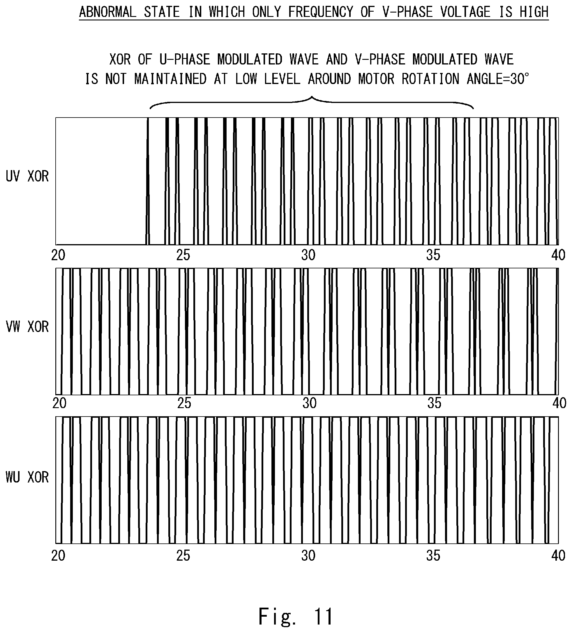 Patent US12455310 Figure 11 – Fault detection circuit