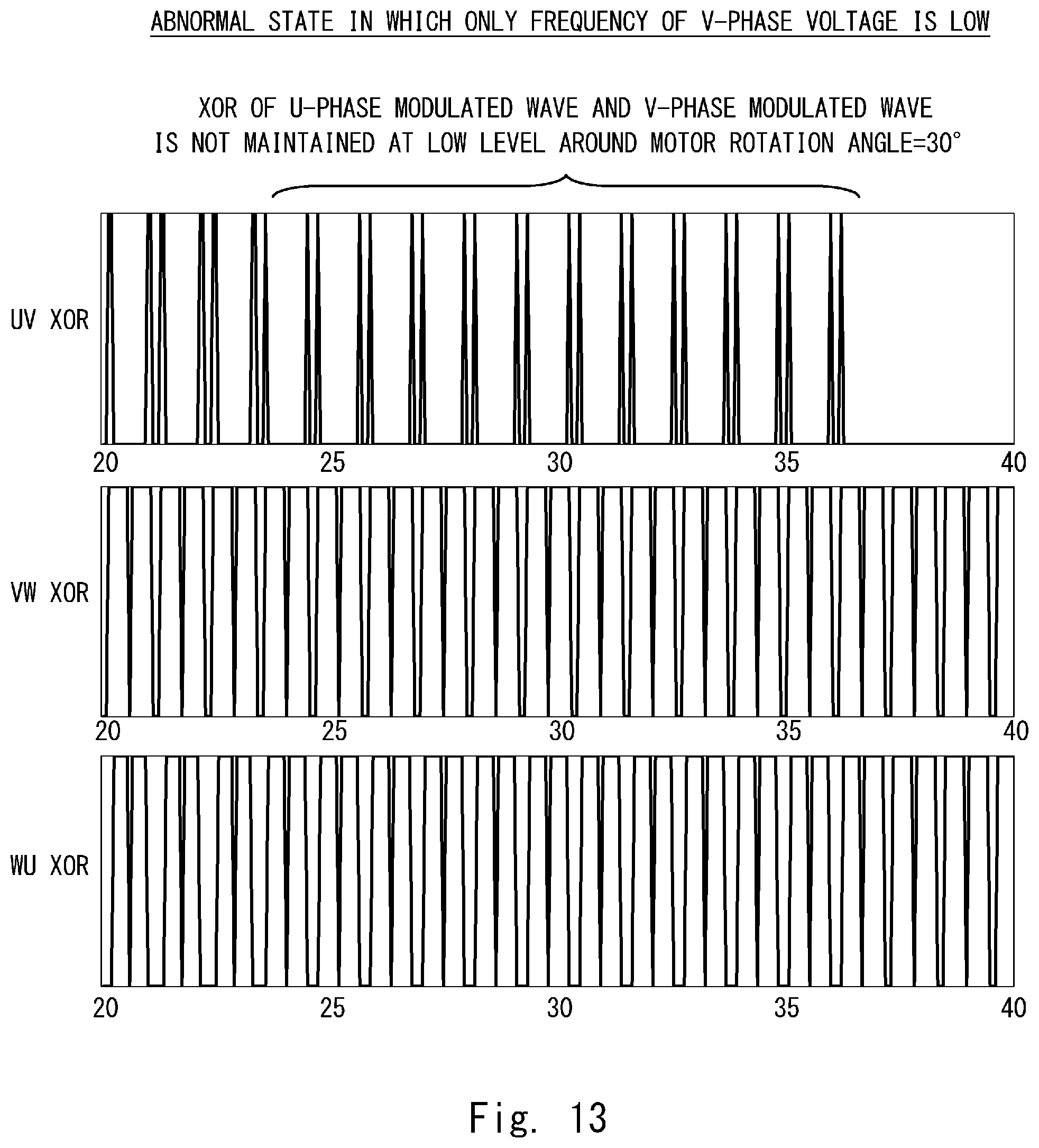 Patent US12455310 Figure 13 – Fault detection circuit