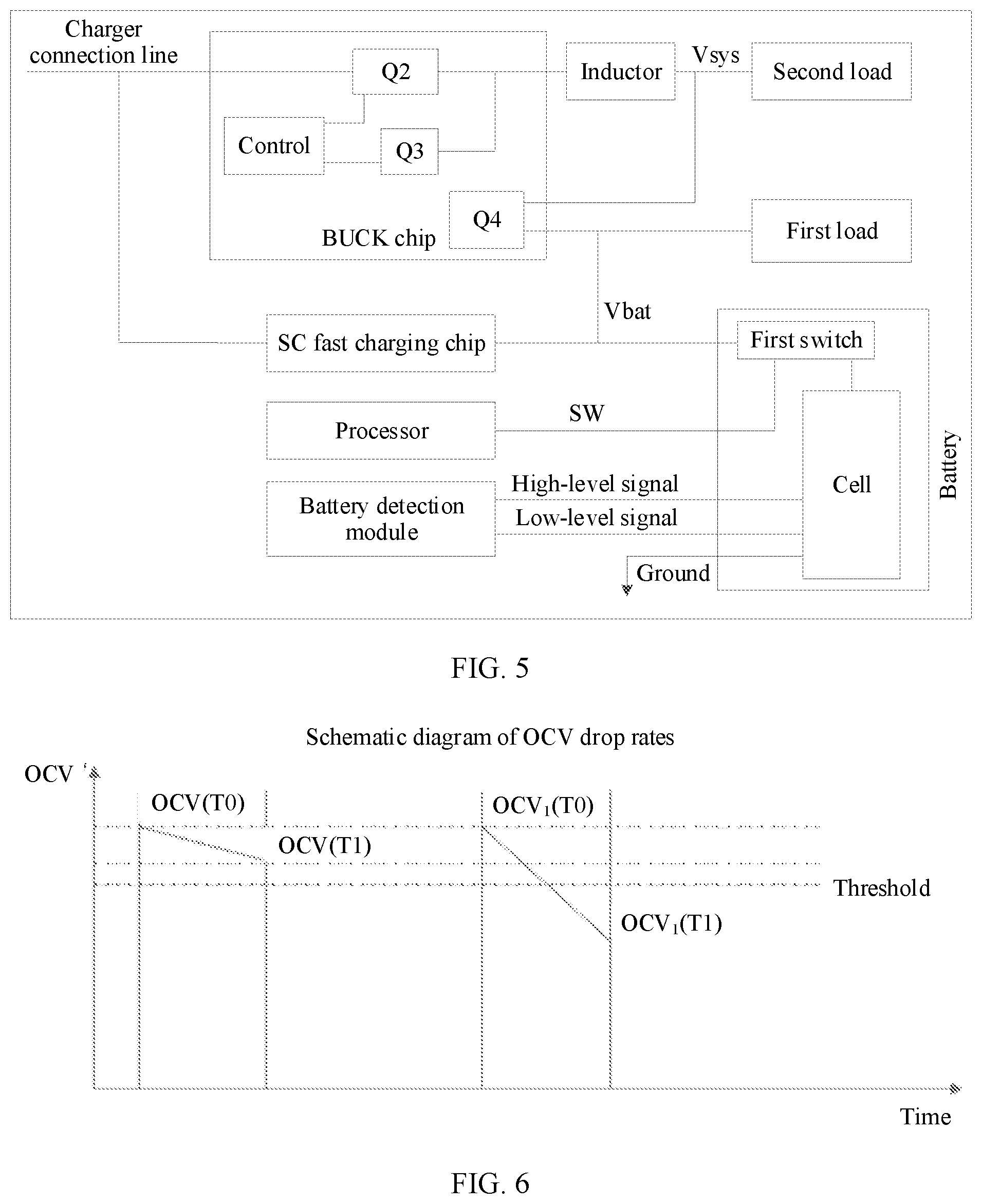 Patent US12455322 Figure 4 – Method for testing internal resistance of battery, and electronic device