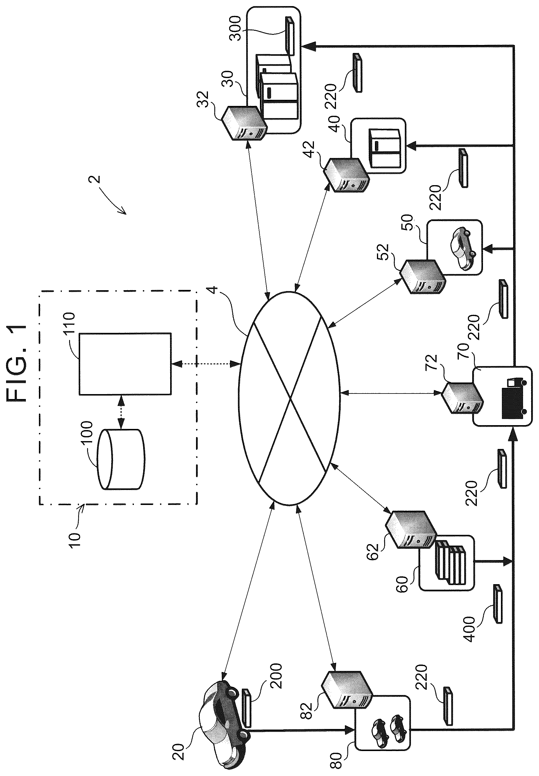 Patent US12455324 Figure 1 – System to support reuse of secondary battery, server used therein, and method