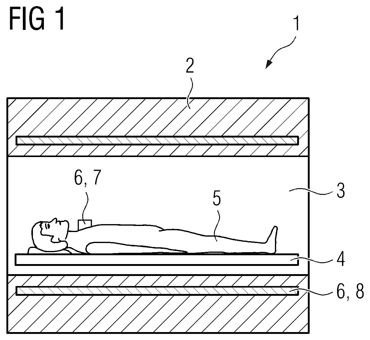 Patent US12455333 Figure 1 – Method for transferring at least one speech signal of a patient during a magnetic resonance imaging examination, and magnetic resonance imaging device