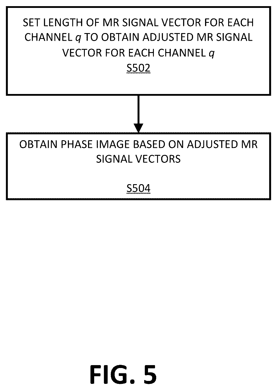 Patent US12455336 Figure 5 – Methods, apparatuses, systems, and computer-readable mediums for magnetic resonance imaging with phase difference operation