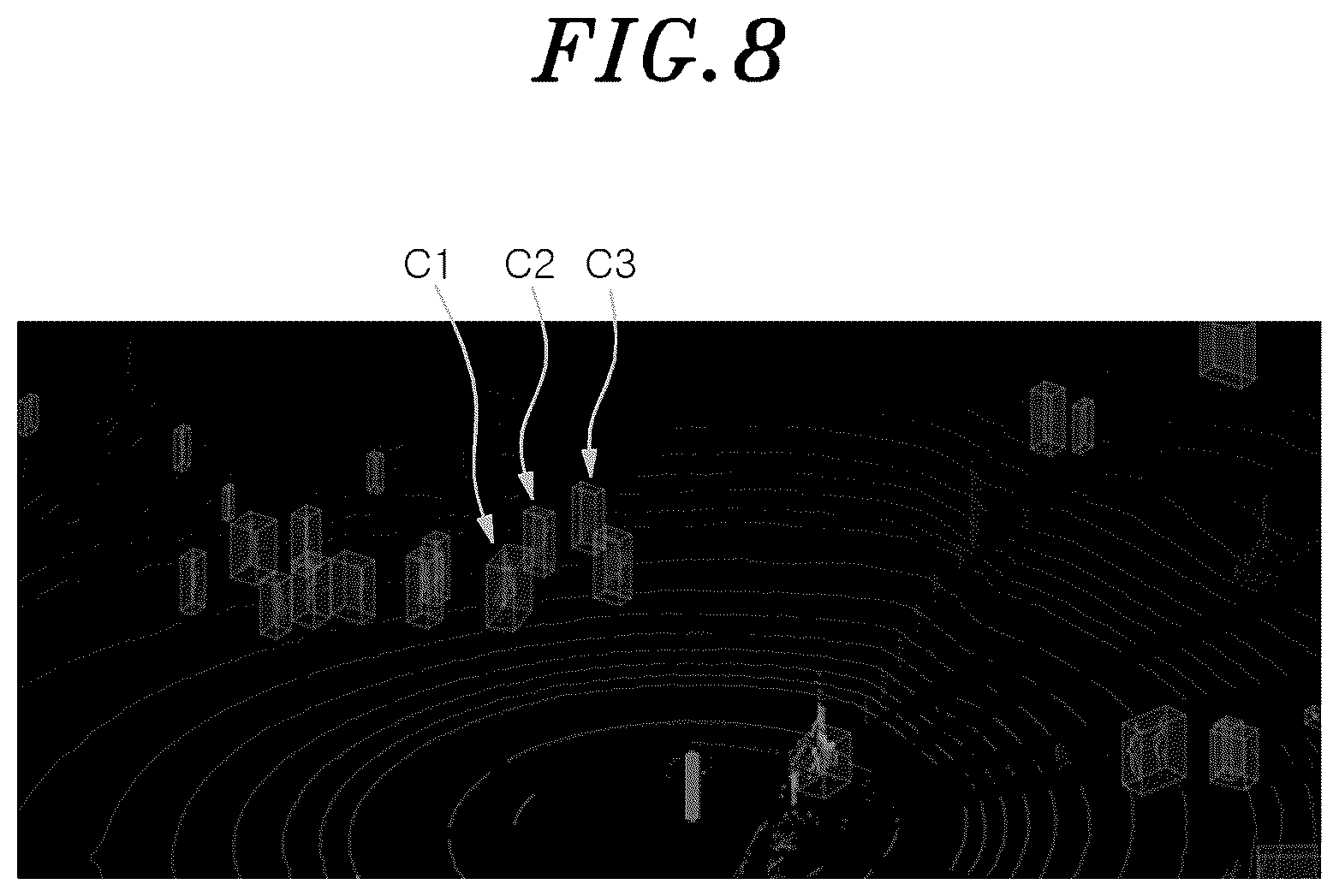 Patent US12455351 Figure 8 – Method for generating dynamic map using lidar sensor and determining object using generated dynamic map, and apparatus performing the method