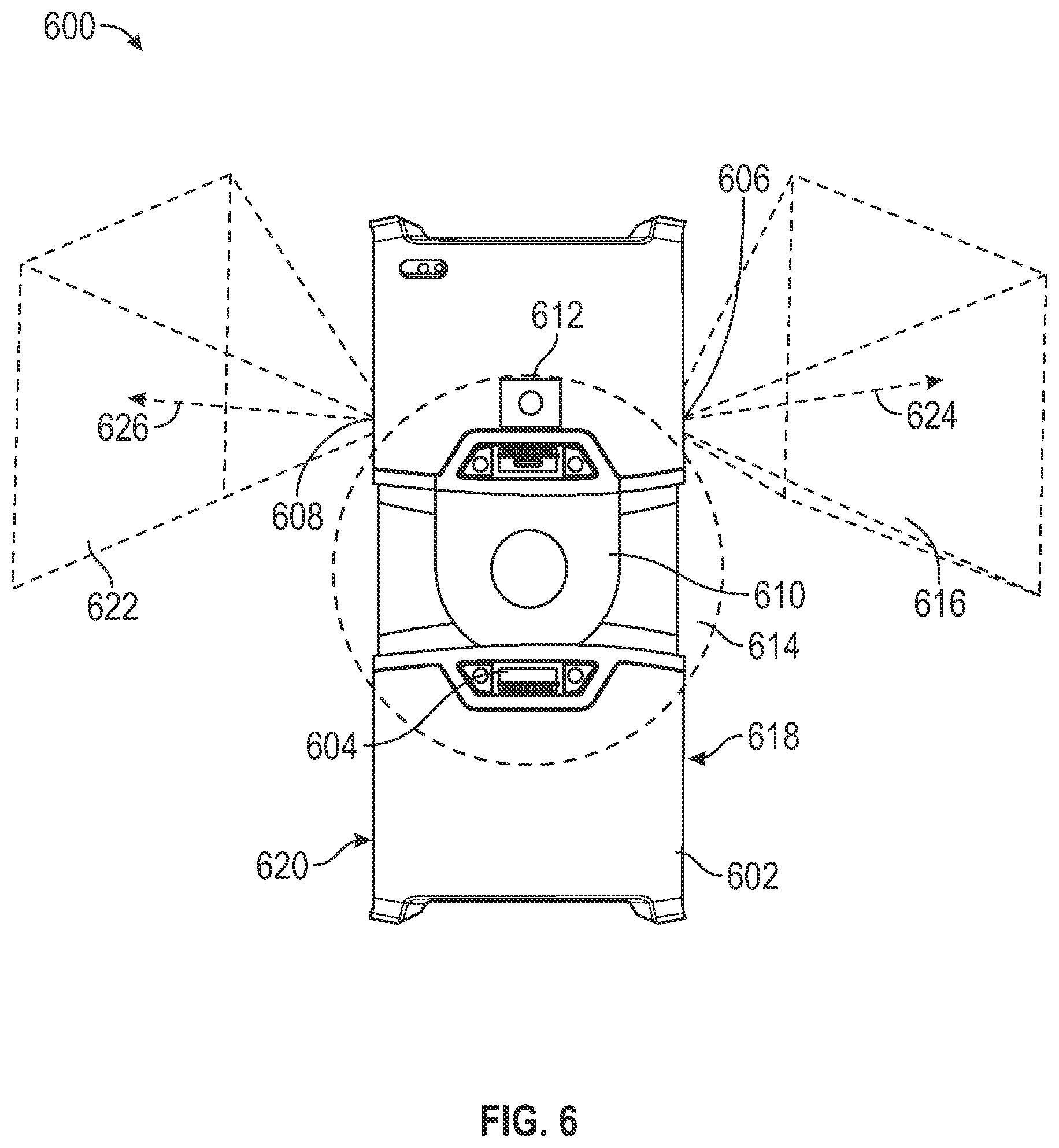 Patent US12455352 Figure 6 – Three-dimensional scanning and image reconstruction thereof