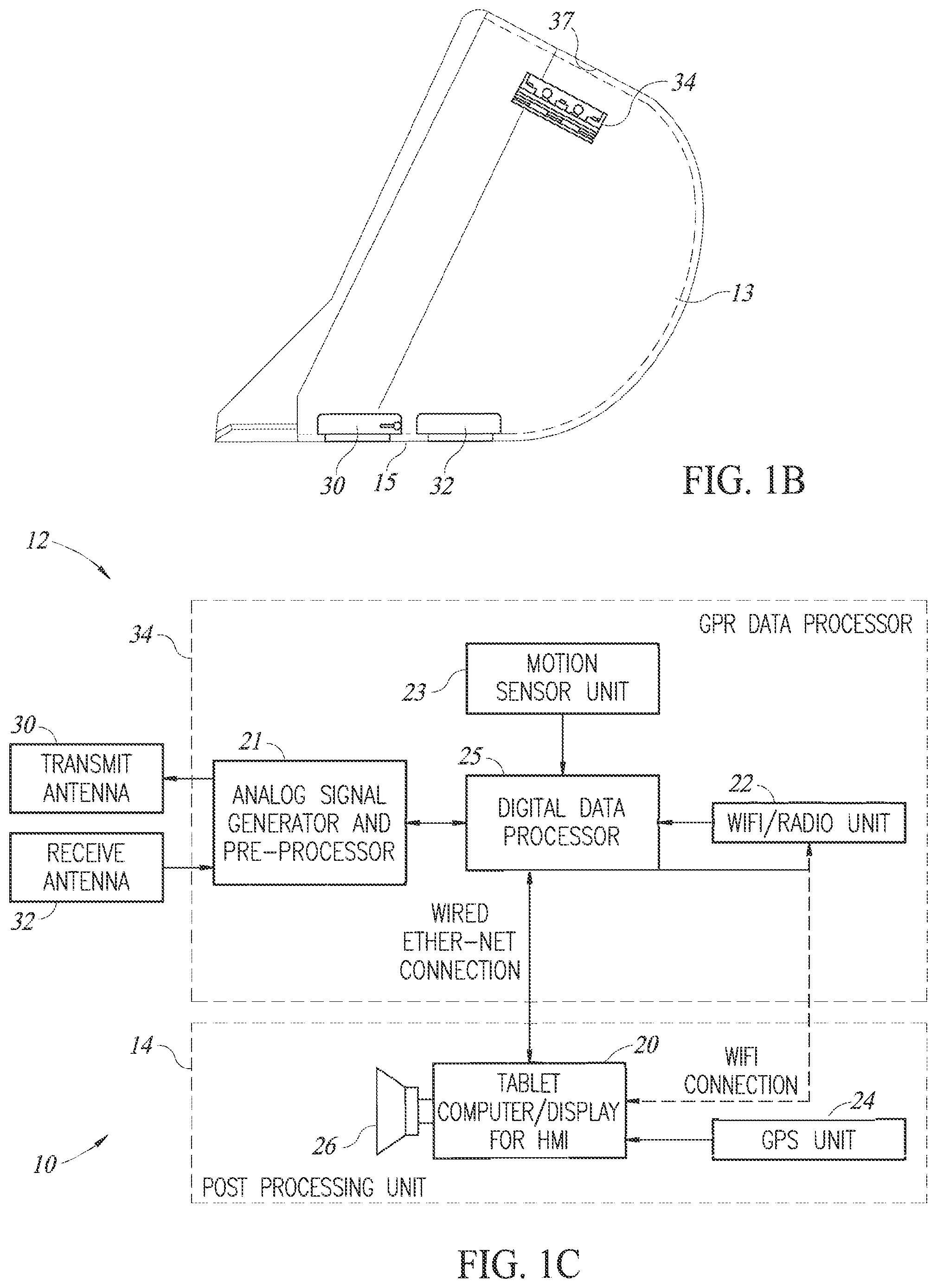 Patent US12455369 Figure 2 – System and method for avoiding utility strikes by construction equipment