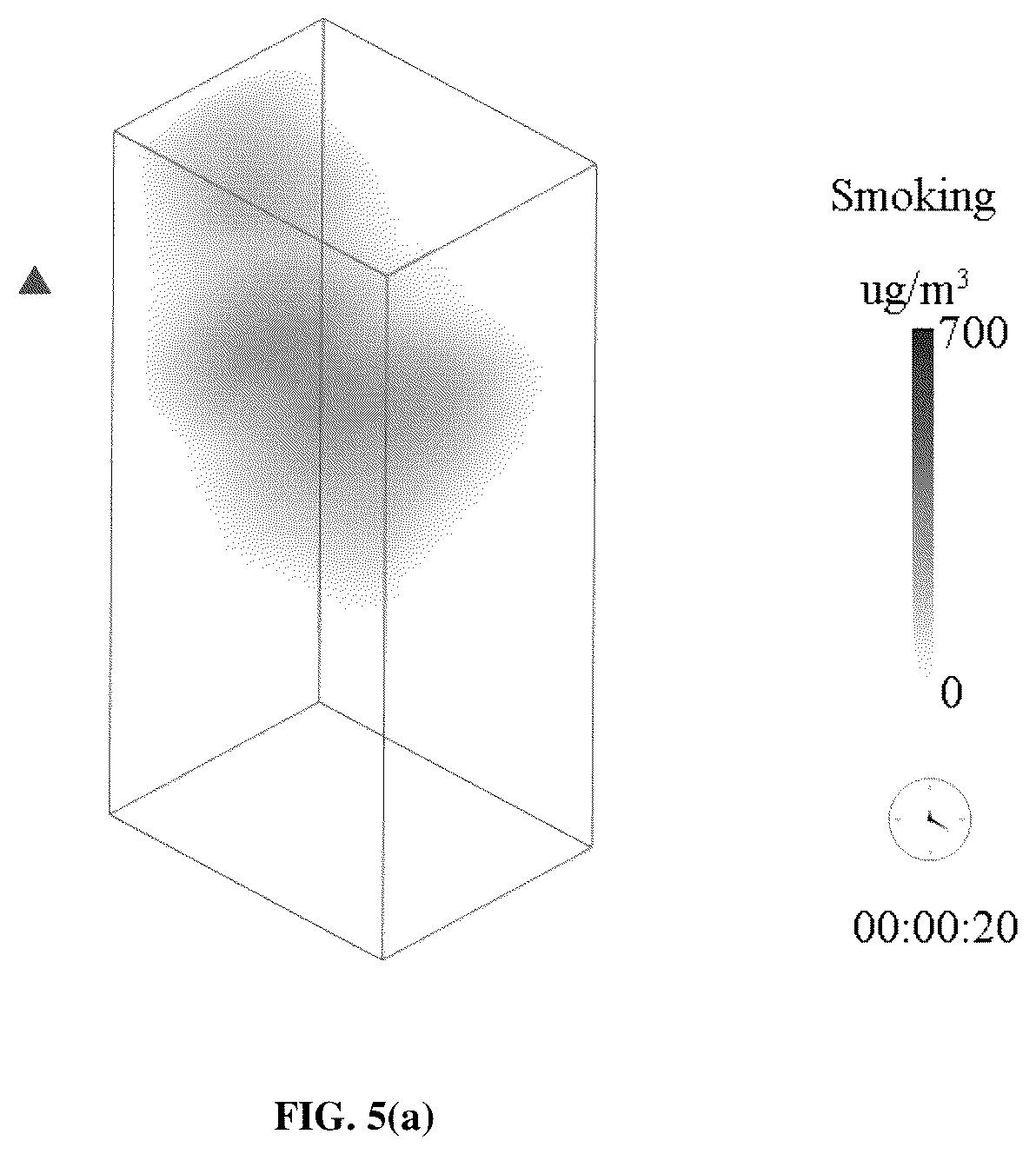 Patent US12455377 Figure 5 – System and method for capturing movement trajectories of particulate matter
