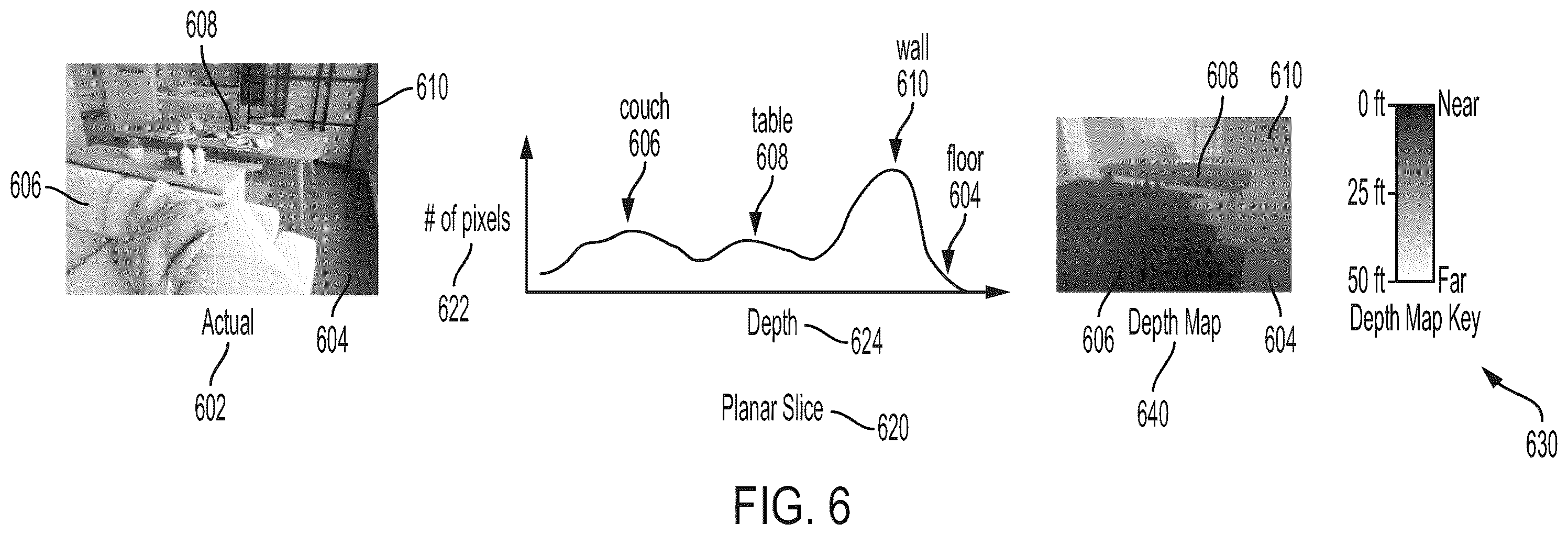 Patent US12455381 Figure 6 – Deployment of time of flight sensor on camera