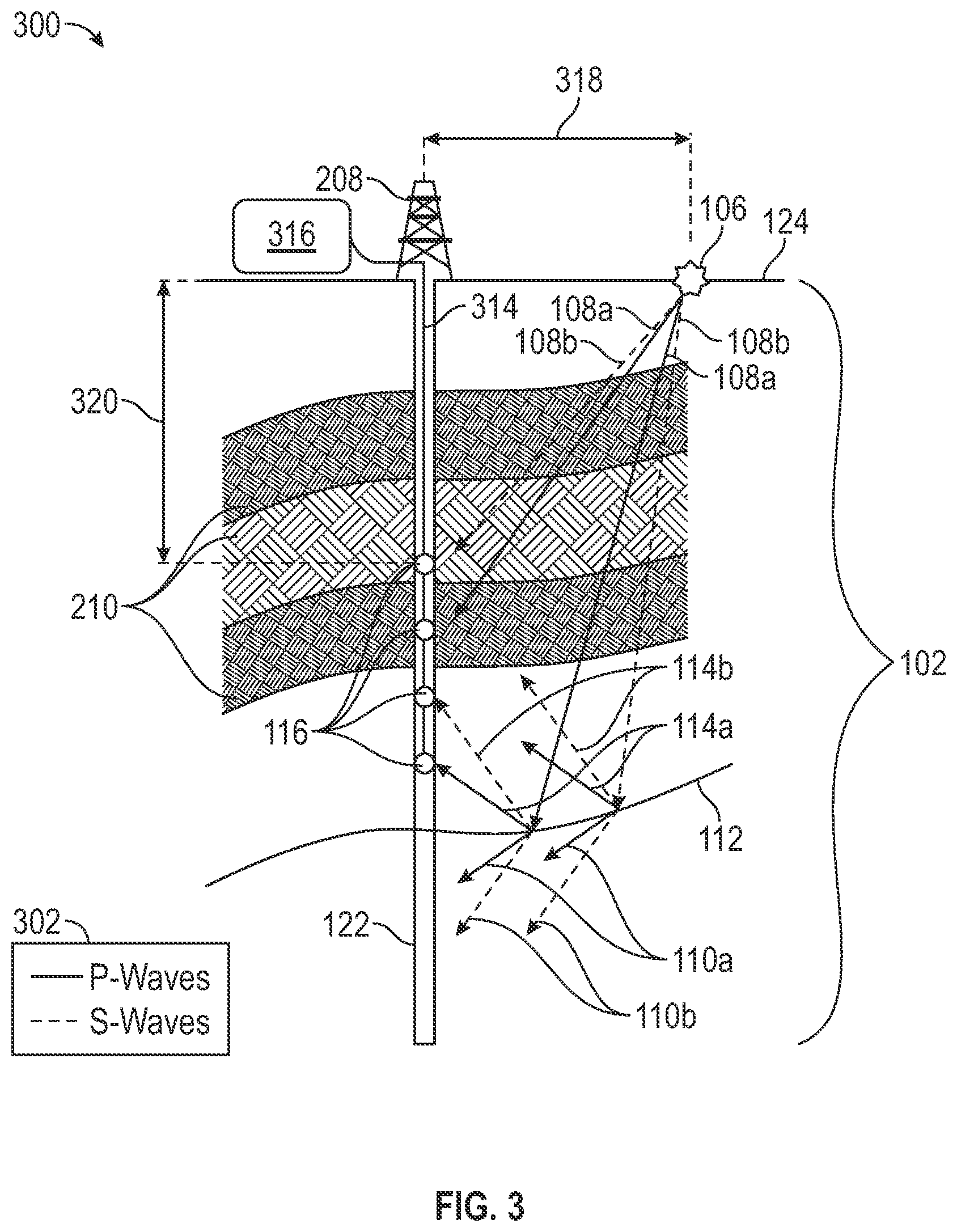Patent US12455392 Figure 3 – Method to correct VSP data