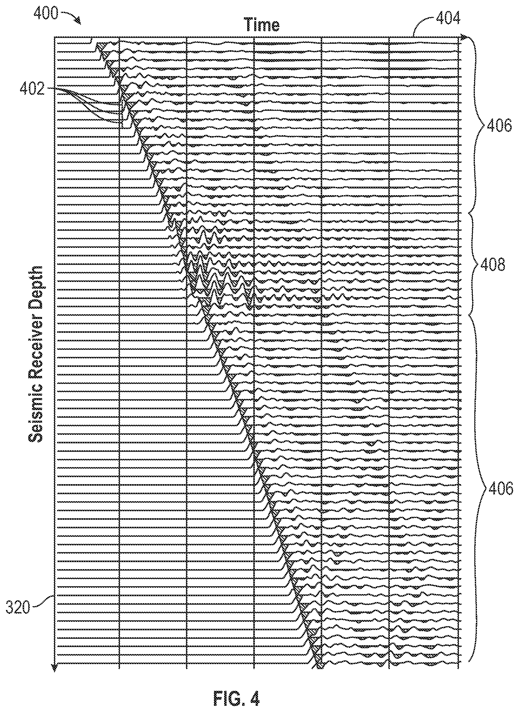 Patent US12455392 Figure 4 – Method to correct VSP data