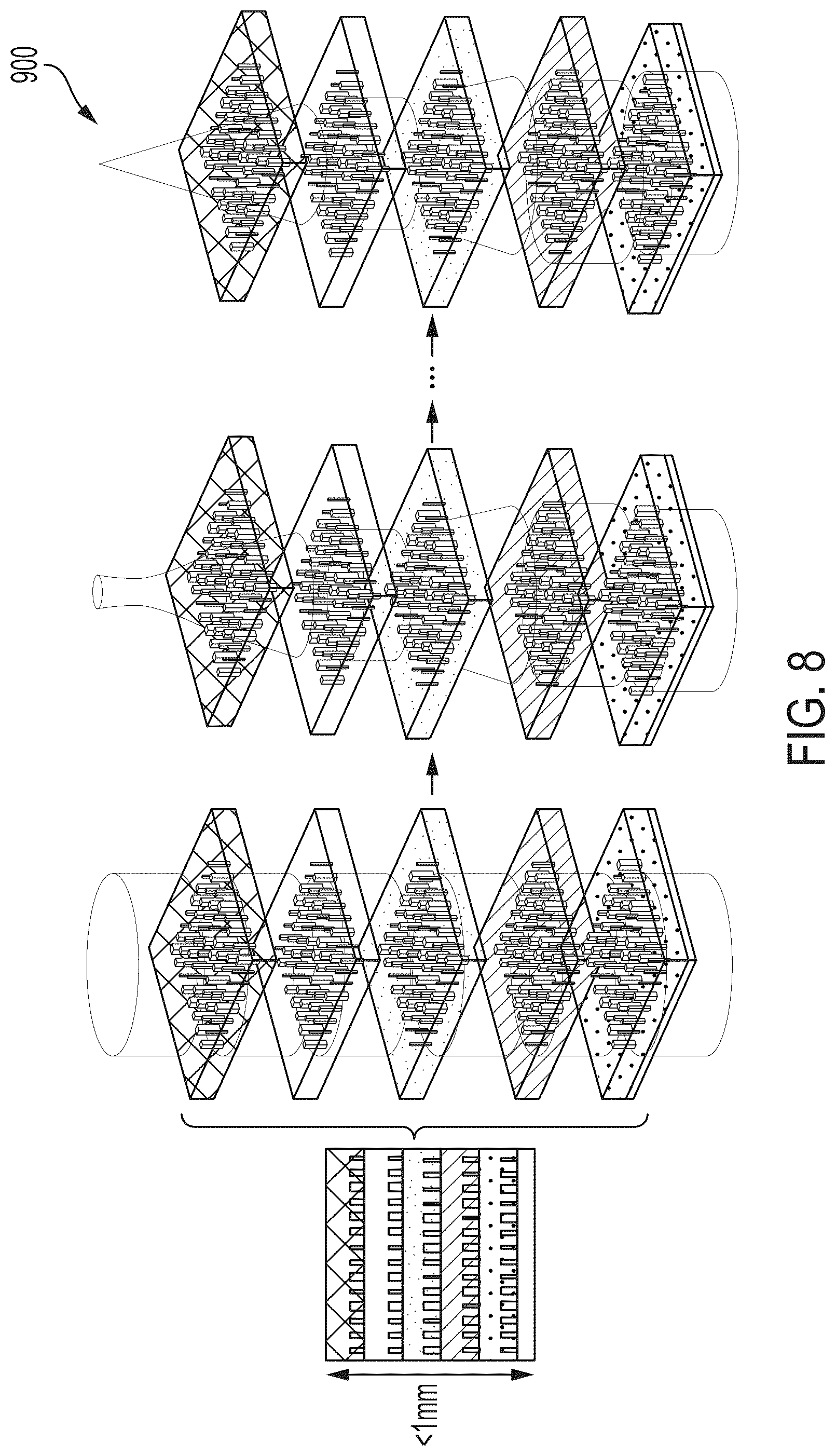 Patent US12455400 Figure 10 – Ultra-compact multilayer metasurface imaging system integrating lenses and spaces