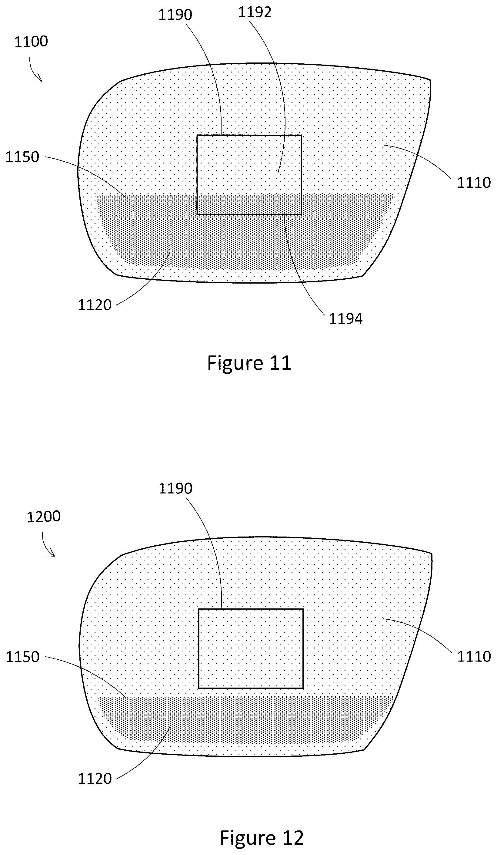 Patent US12455404 Figure 11 – Multi-focal optics for wearable heads-up displays