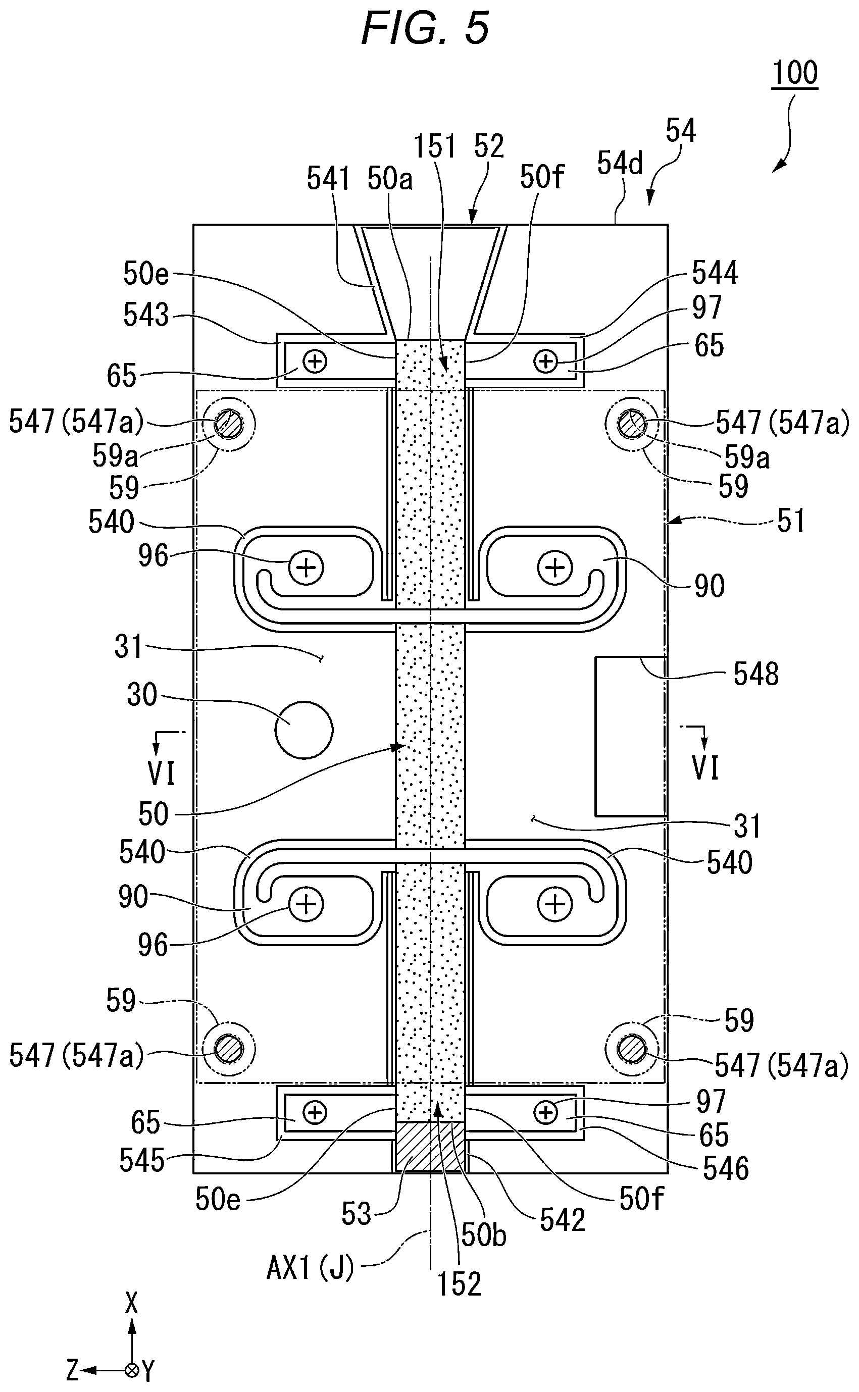 Patent US12455411 Figure 4 – Light source device and projector