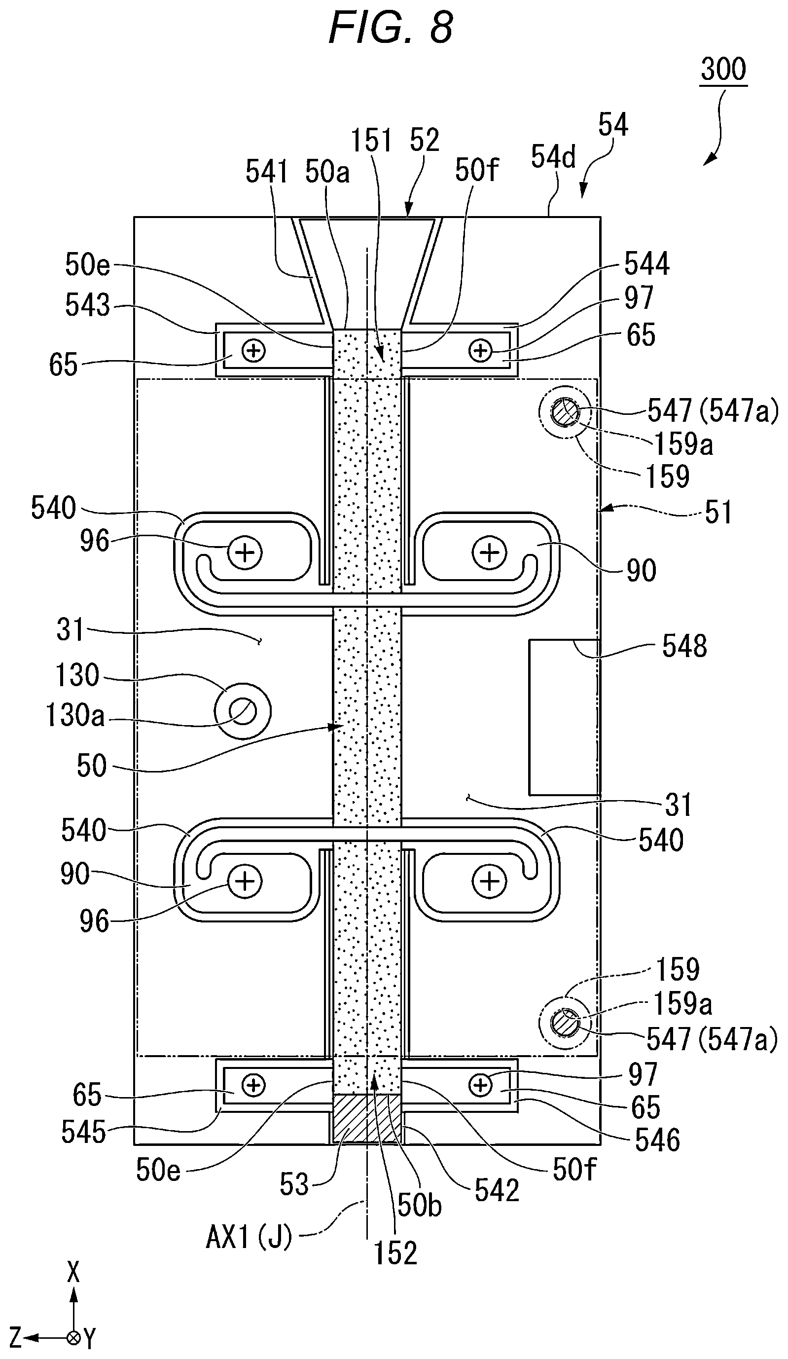 Patent US12455411 Figure 7 – Light source device and projector