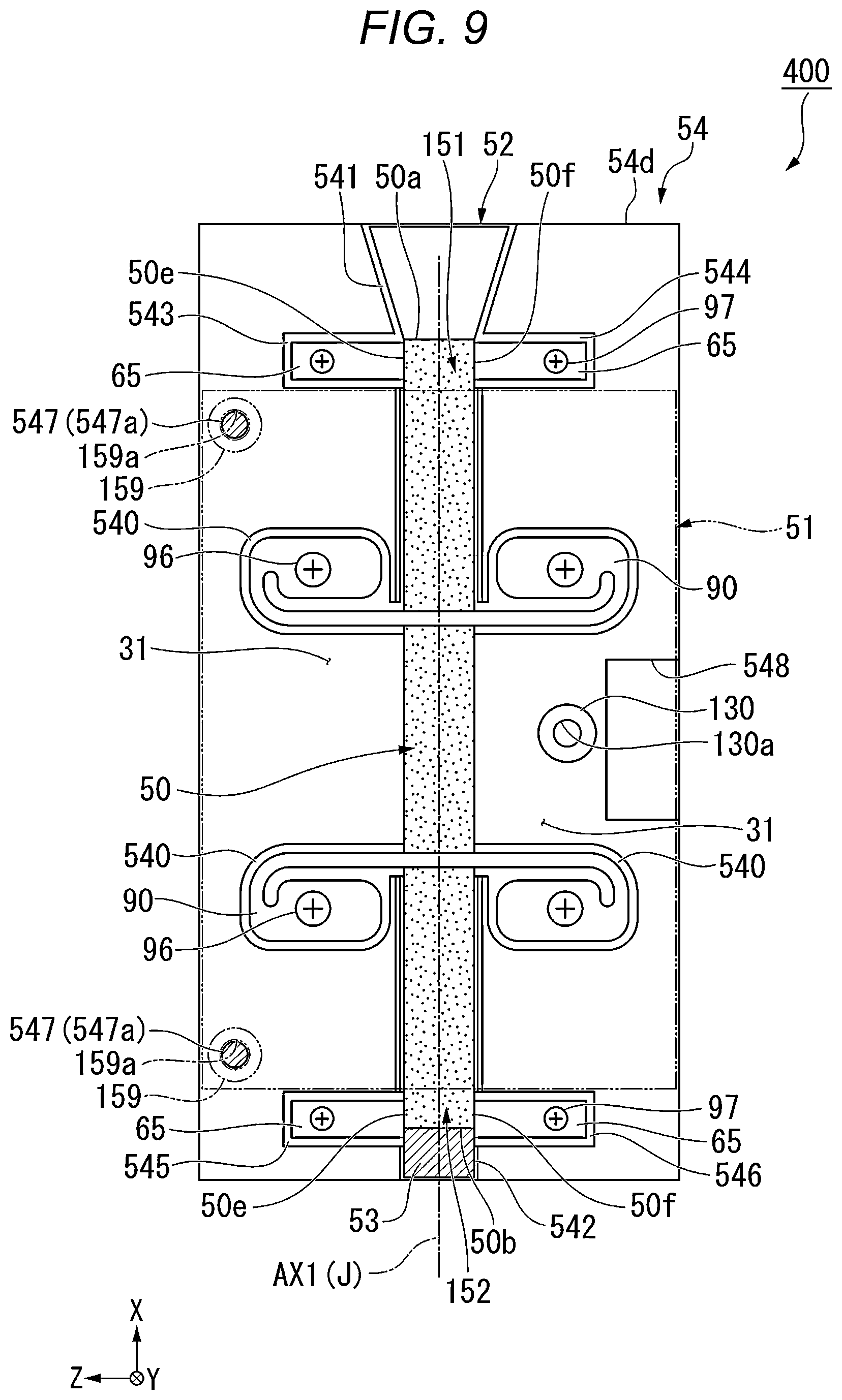 Patent US12455411 Figure 8 – Light source device and projector