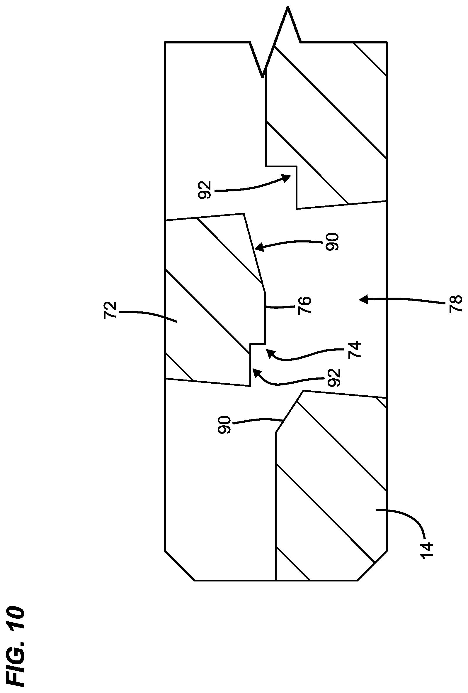 Patent US12455416 Figure 9 – Low profile fiber holders for use with bare fiber multi-fiber fiber optic connectors