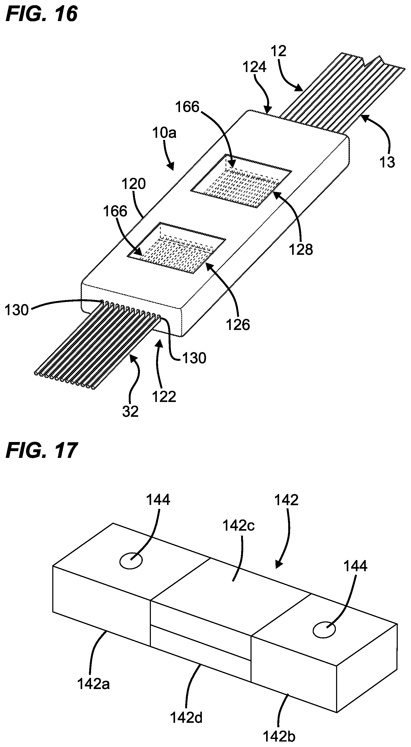 Patent US12455416 Figure 14 – Low profile fiber holders for use with bare fiber multi-fiber fiber optic connectors