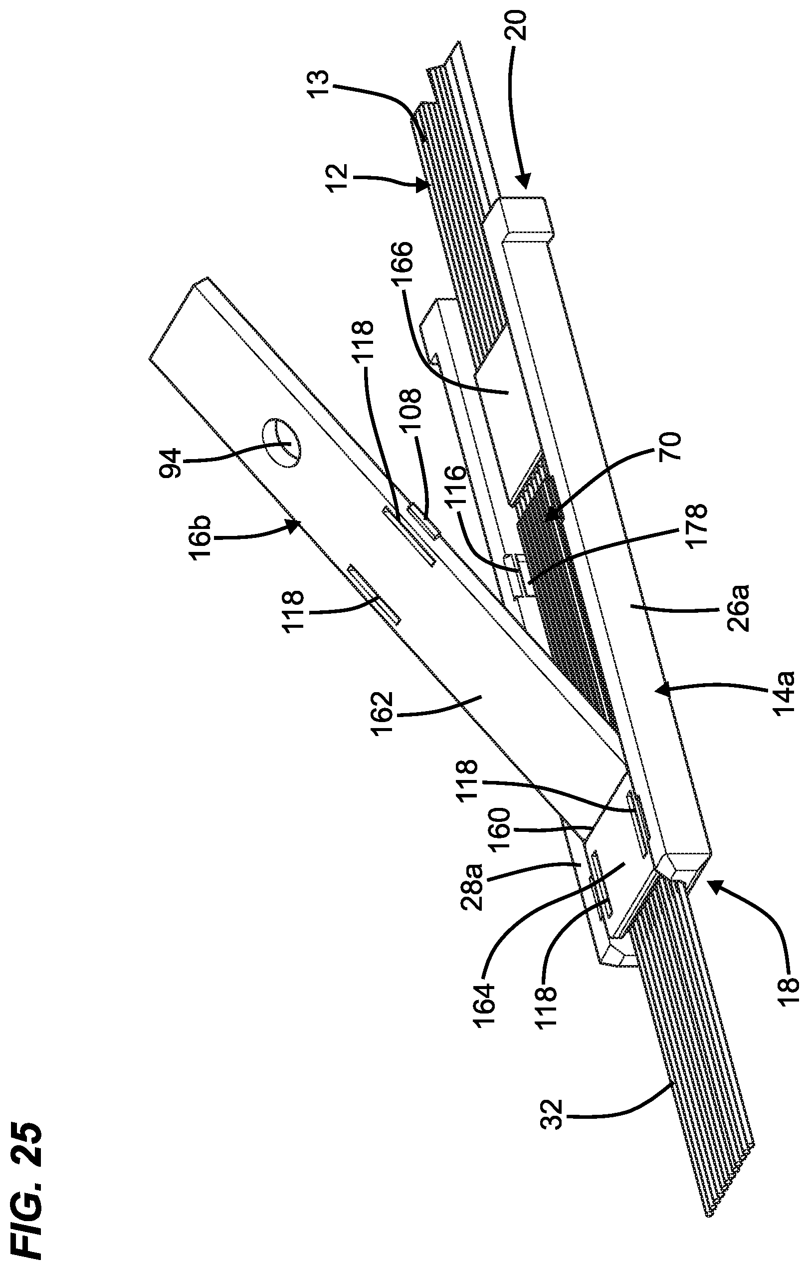 Patent US12455416 Figure 20 – Low profile fiber holders for use with bare fiber multi-fiber fiber optic connectors