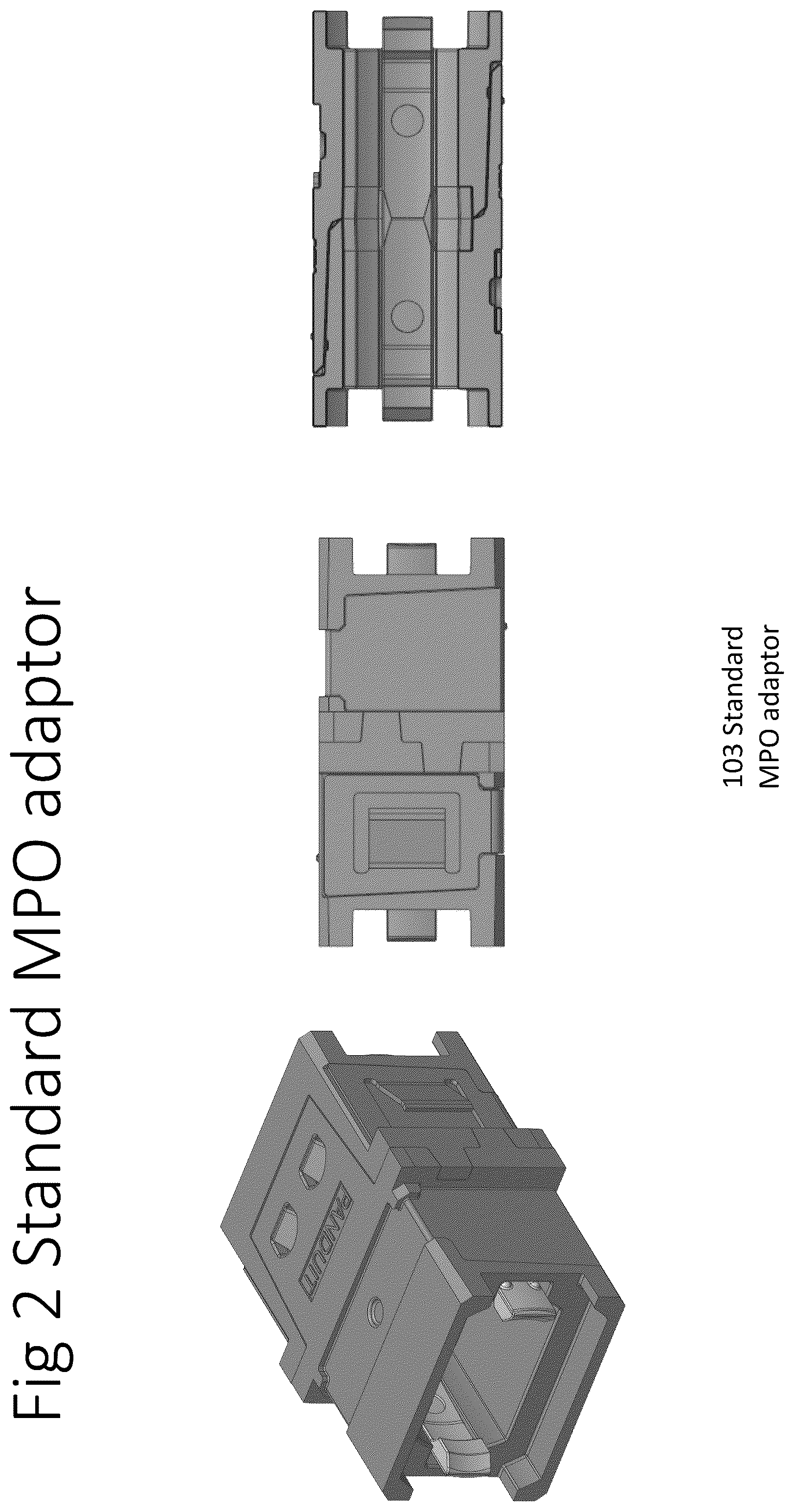 Patent US12455417 Figure 2 – MPO adapter for APC connector inspection