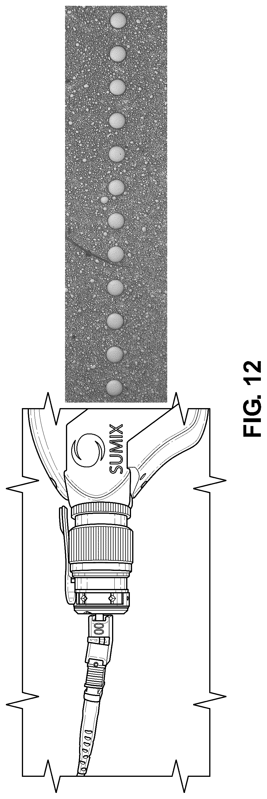Patent US12455417 Figure 12 – MPO adapter for APC connector inspection