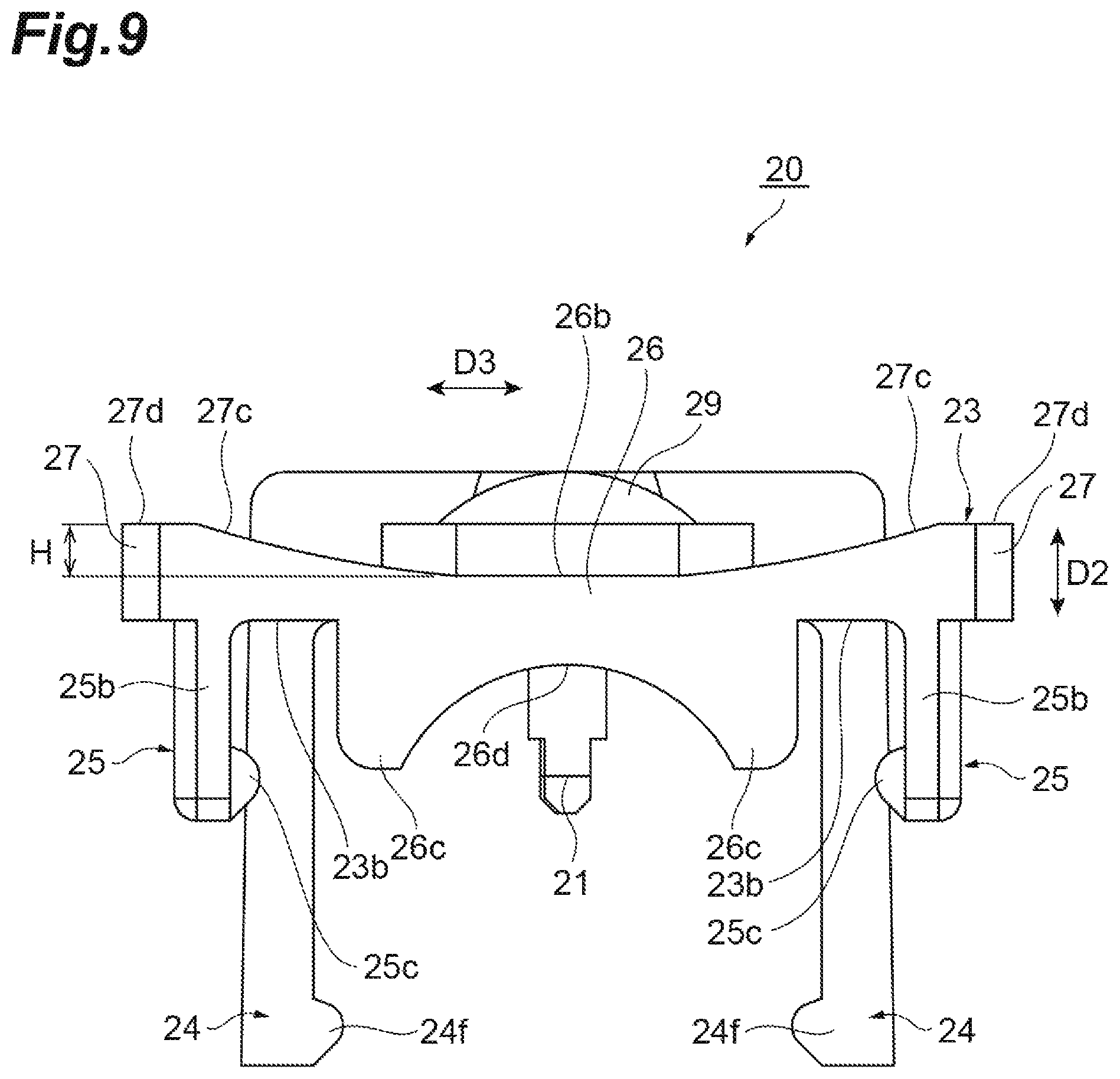 Patent US12455419 Figure 9 – Optical fiber connecting jig and optical connector