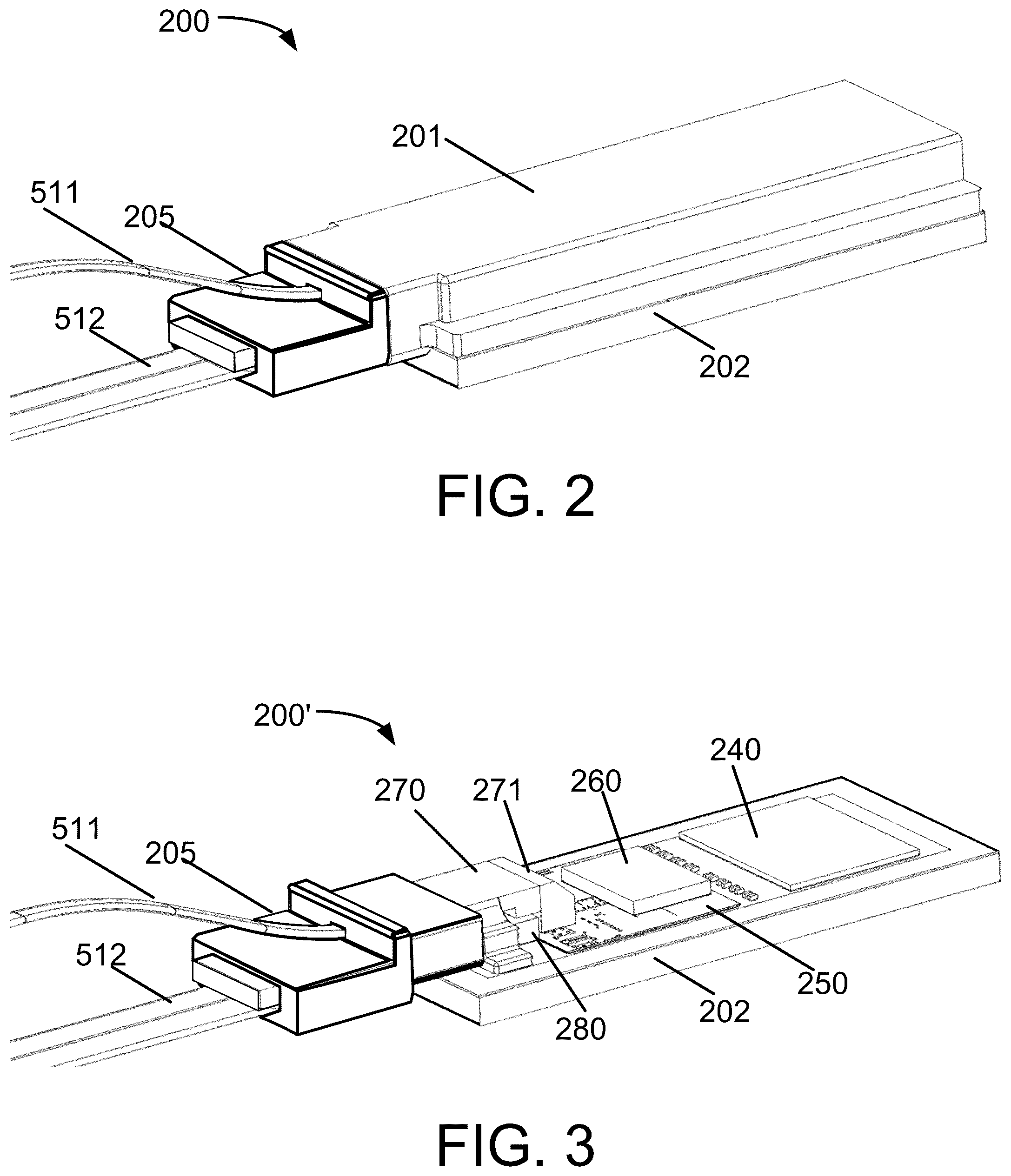 Patent US12455423 Figure 2 – Co-packaging optical modules with surface and edge coupling