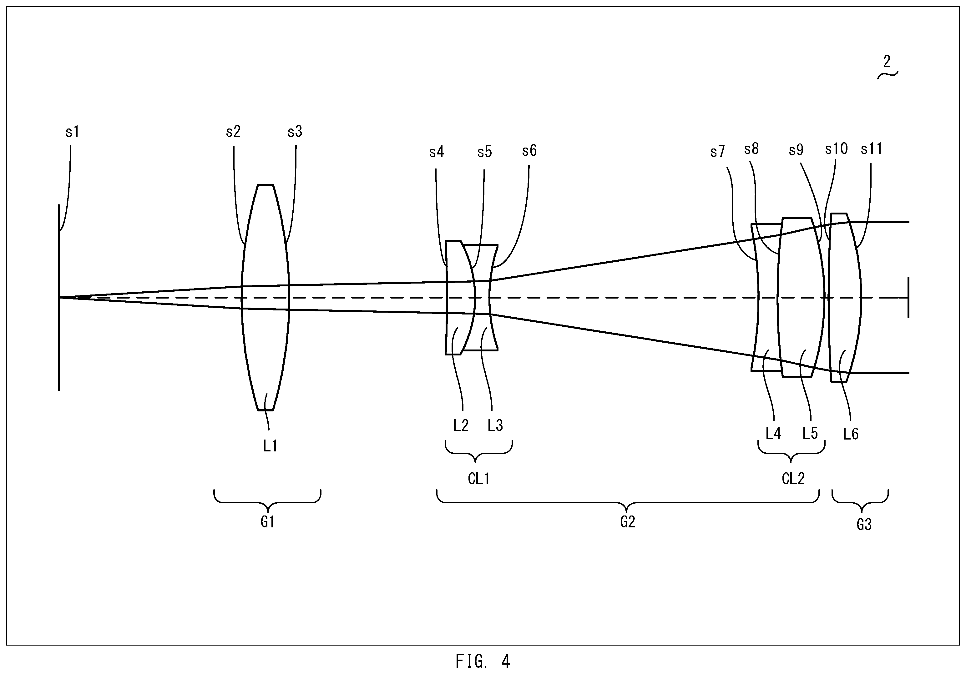 Patent US12455432 Figure 7 – Infinity-corrected microscope objective