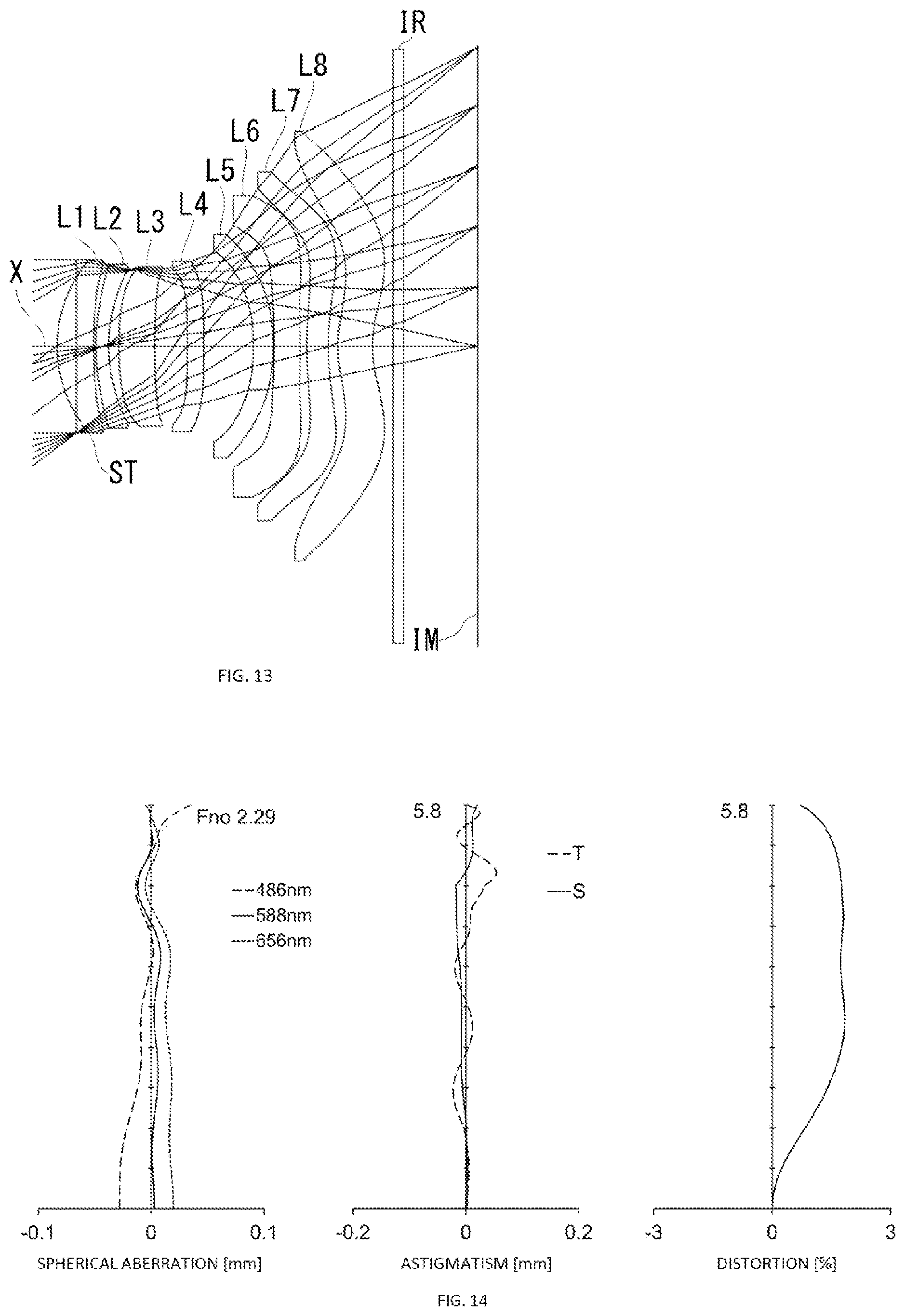 Patent US12455434 Figure 7 – Image pickup lens