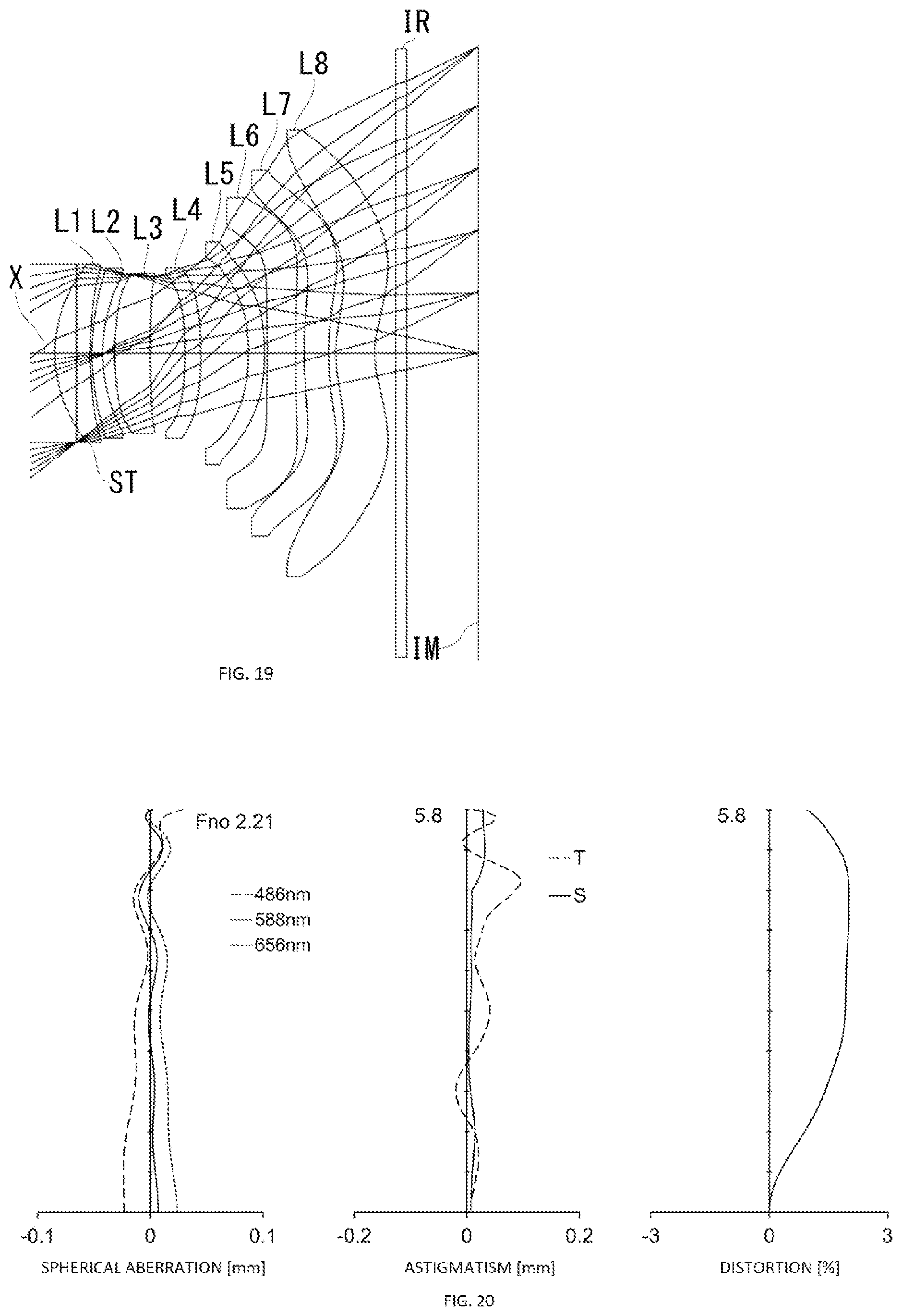 Patent US12455434 Figure 10 – Image pickup lens