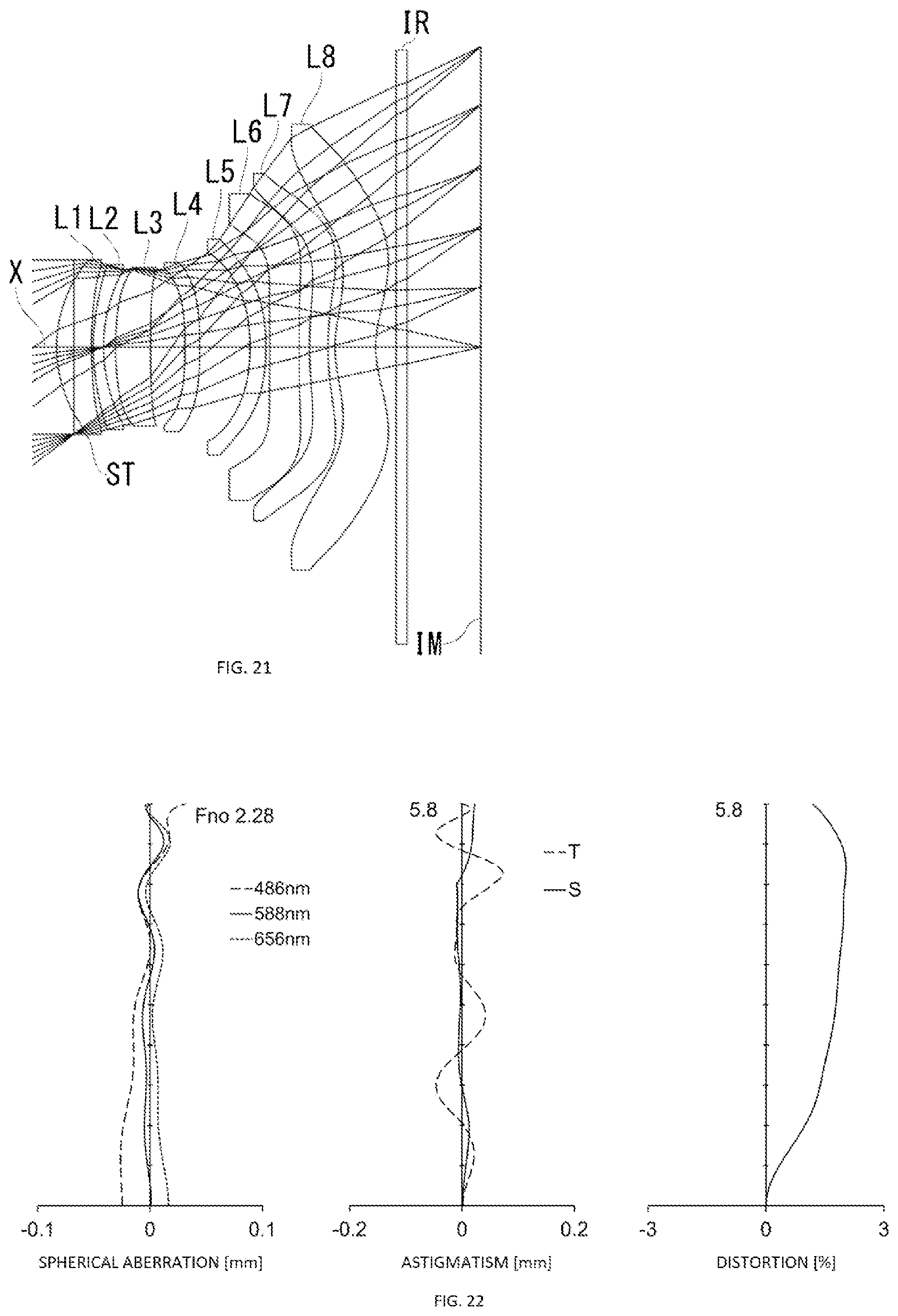 Patent US12455434 Figure 11 – Image pickup lens