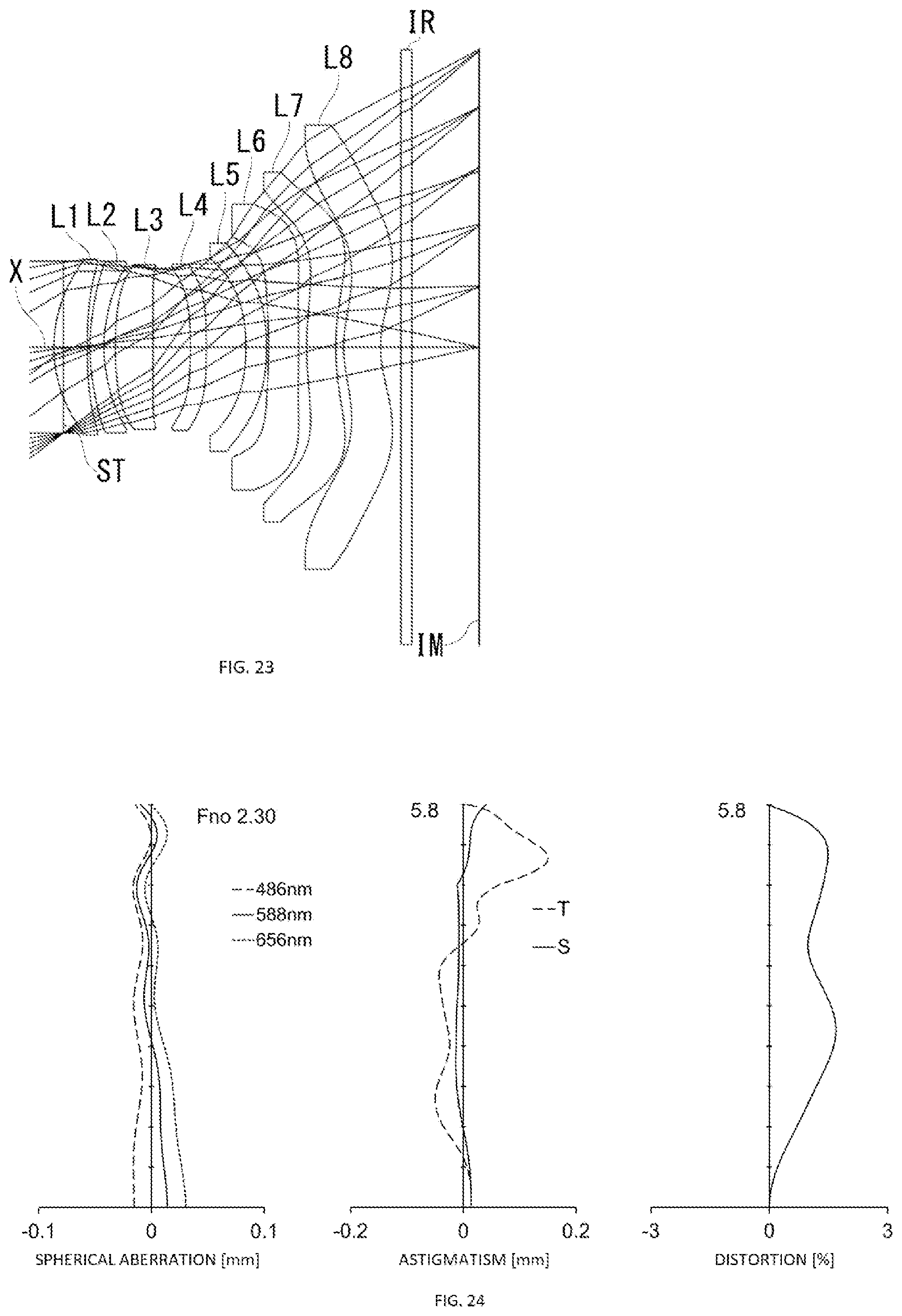Patent US12455434 Figure 12 – Image pickup lens