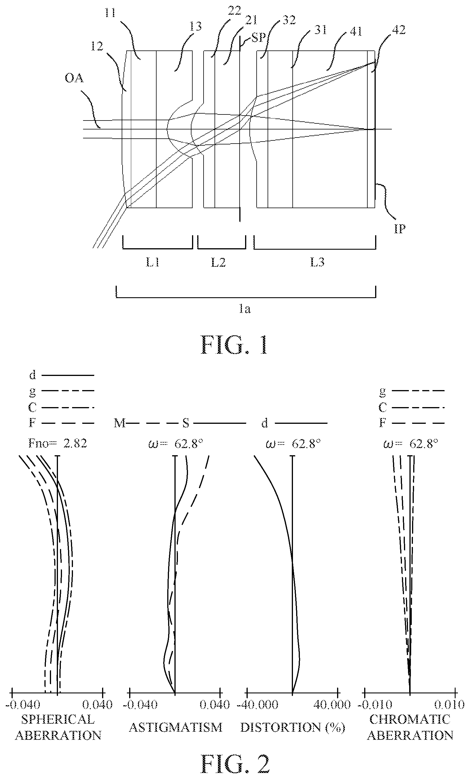 Patent US12455436 Figure 1 – Optical system and image pickup apparatus