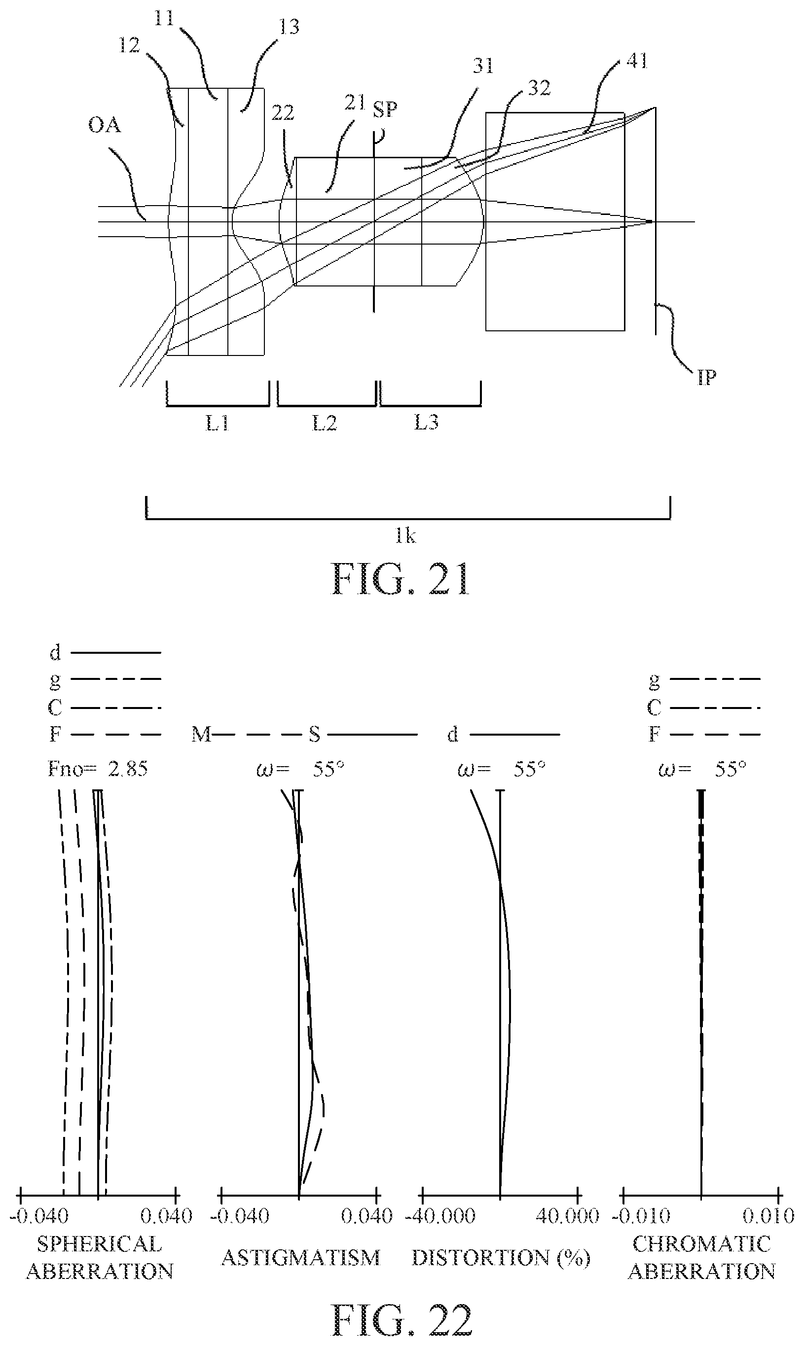 Patent US12455436 Figure 11 – Optical system and image pickup apparatus