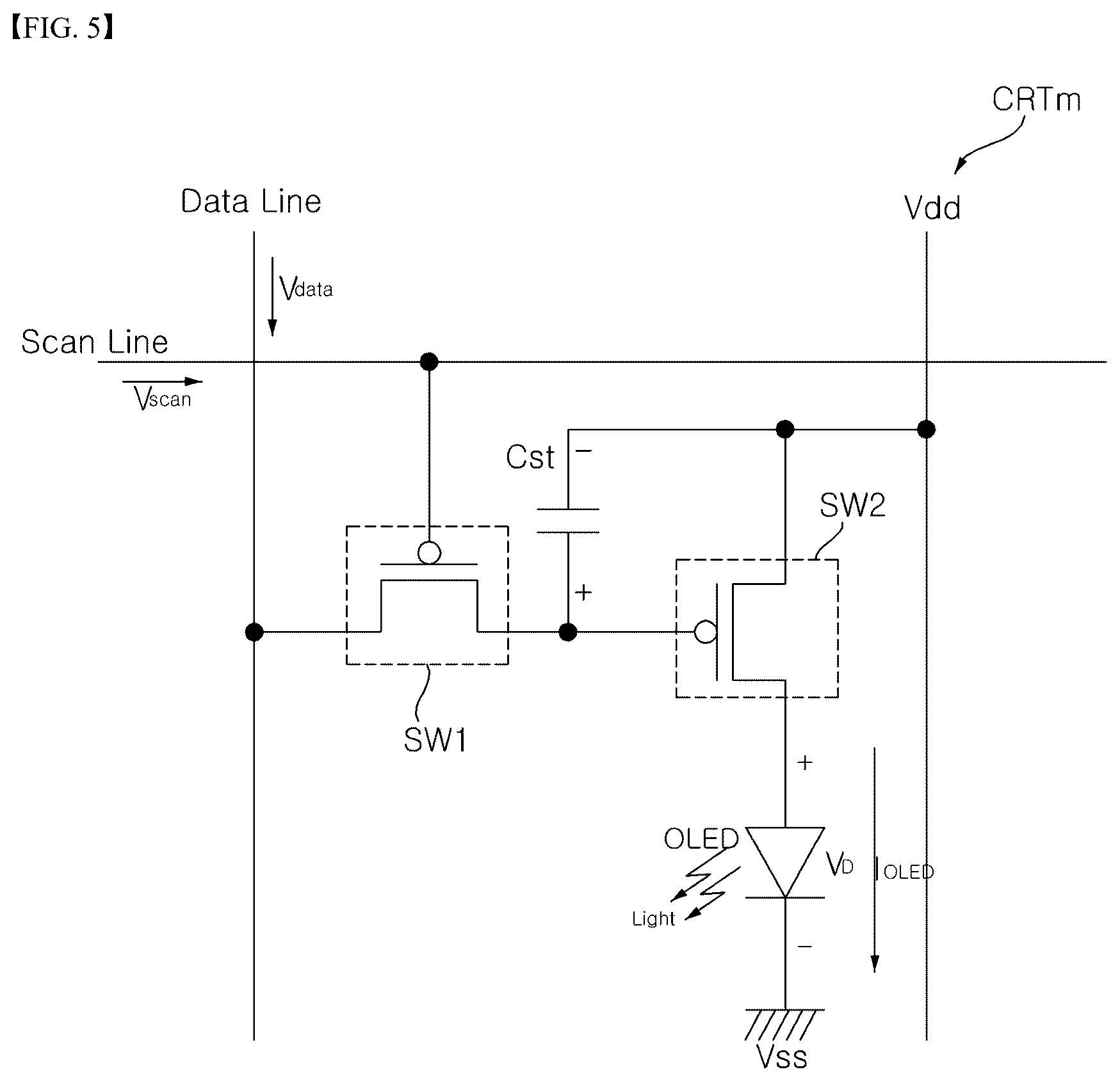 Patent US12455449 Figure 5 – Display device