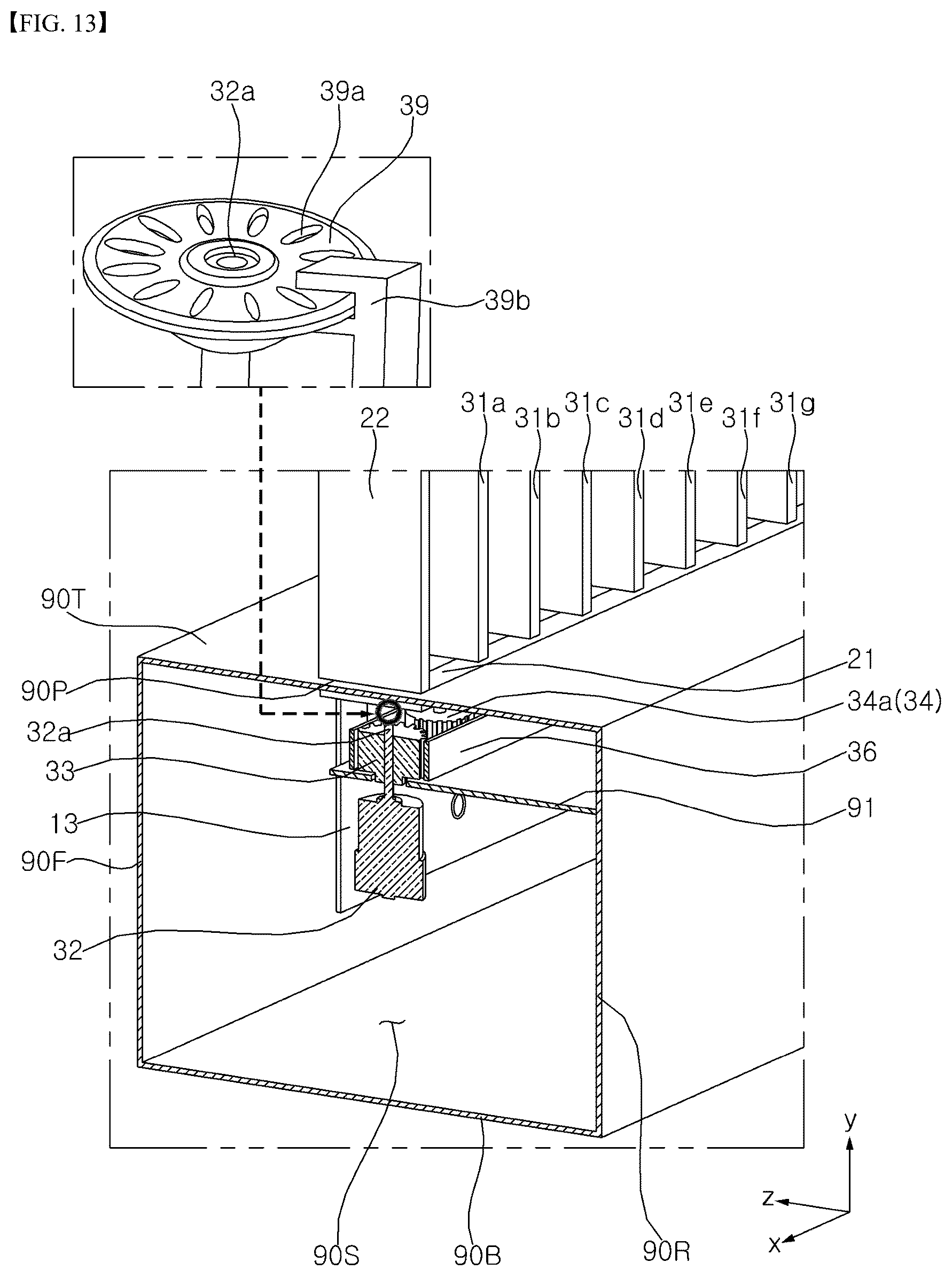 Patent US12455449 Figure 13 – Display device