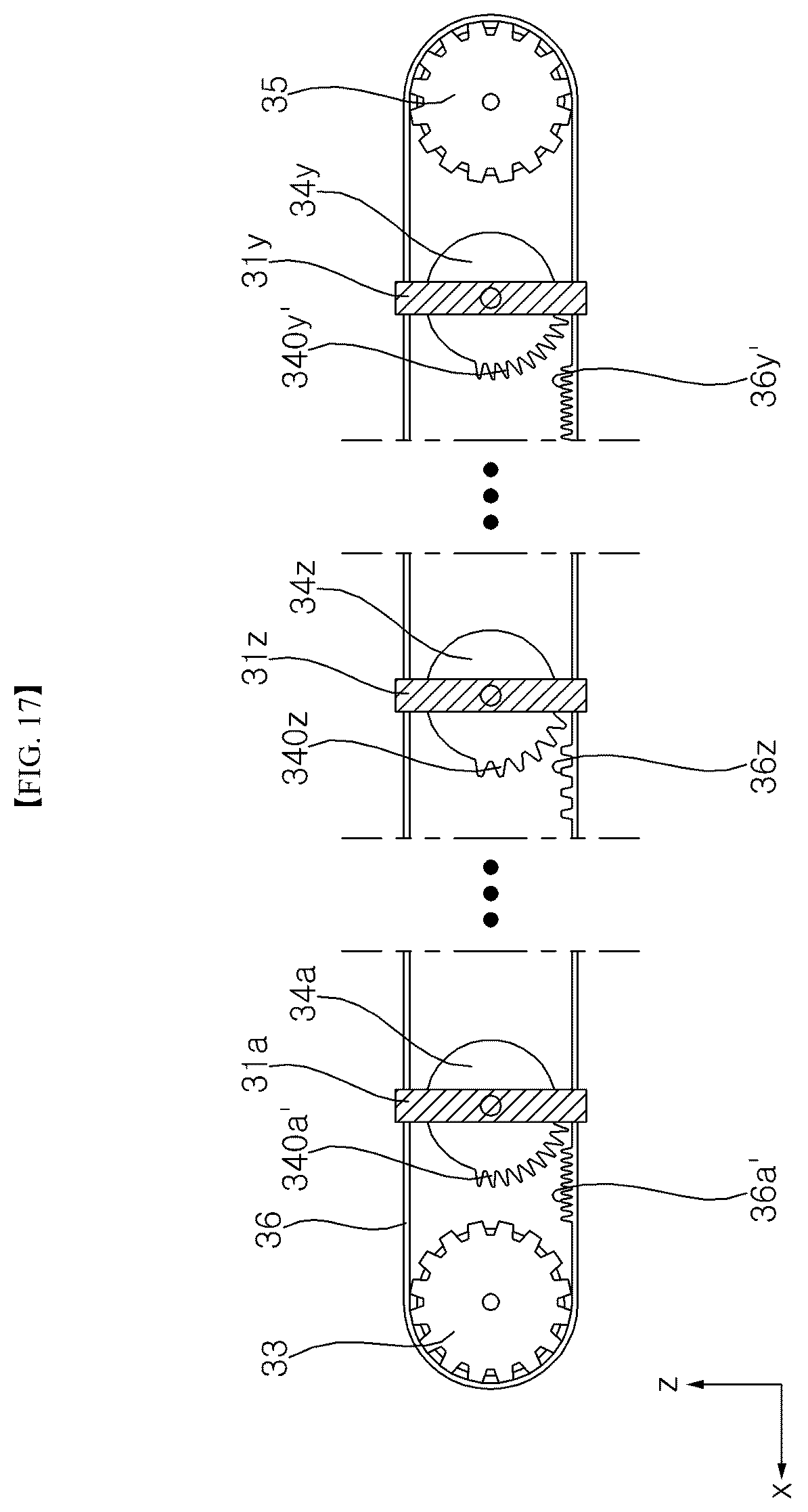 Patent US12455449 Figure 17 – Display device