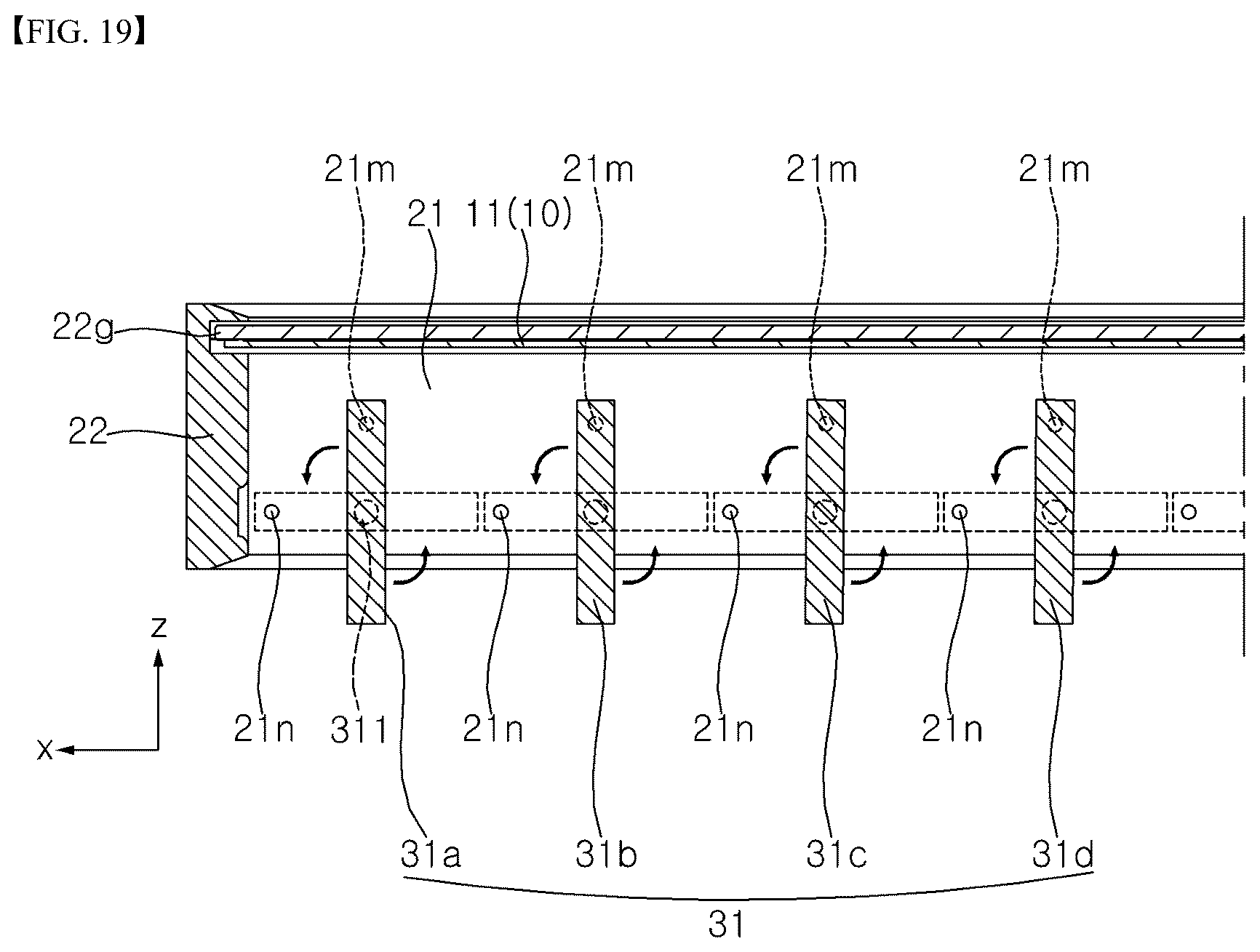 Patent US12455449 Figure 19 – Display device